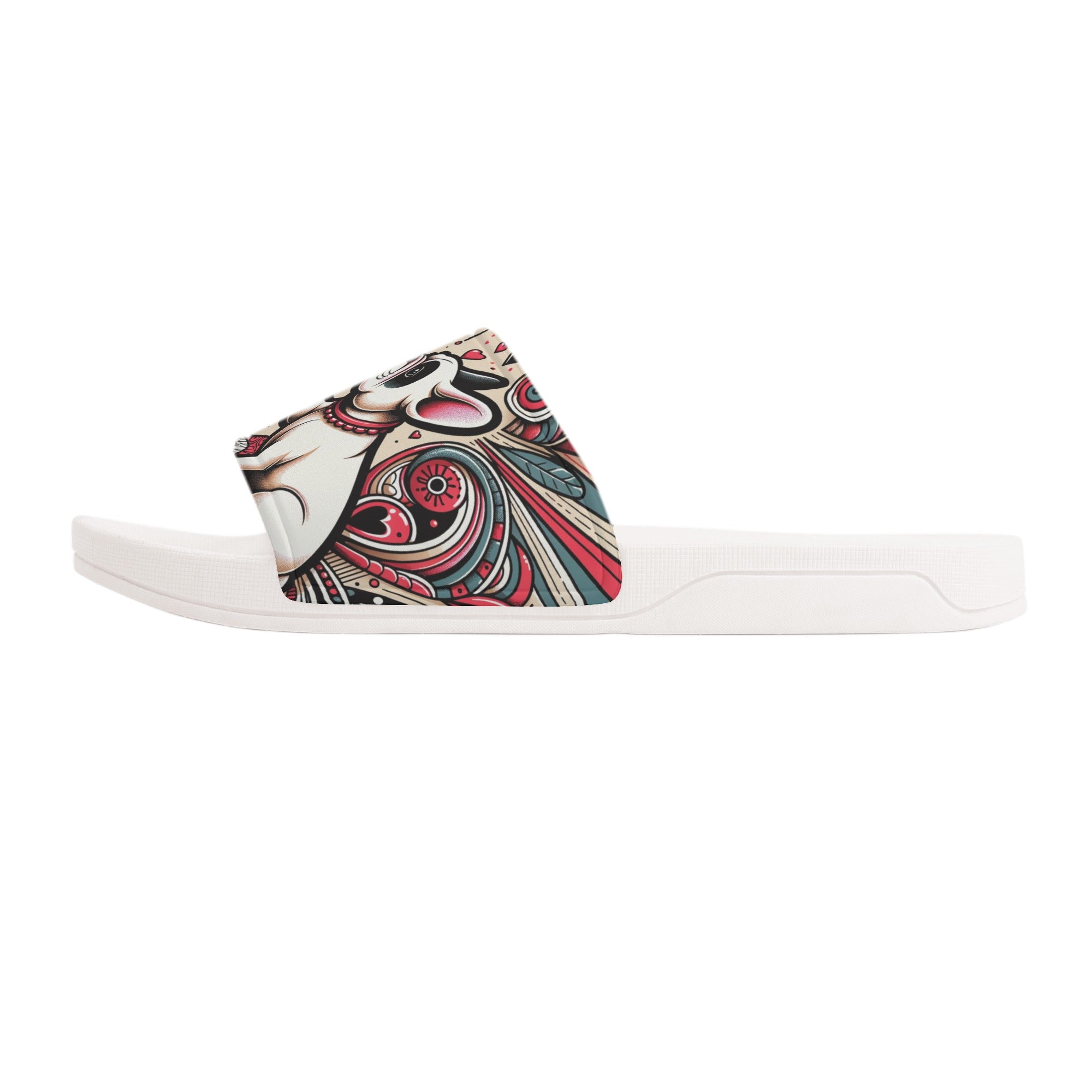 Ivy French Bulldog Summer Slides for Frenchie Enthusiasts-fadou