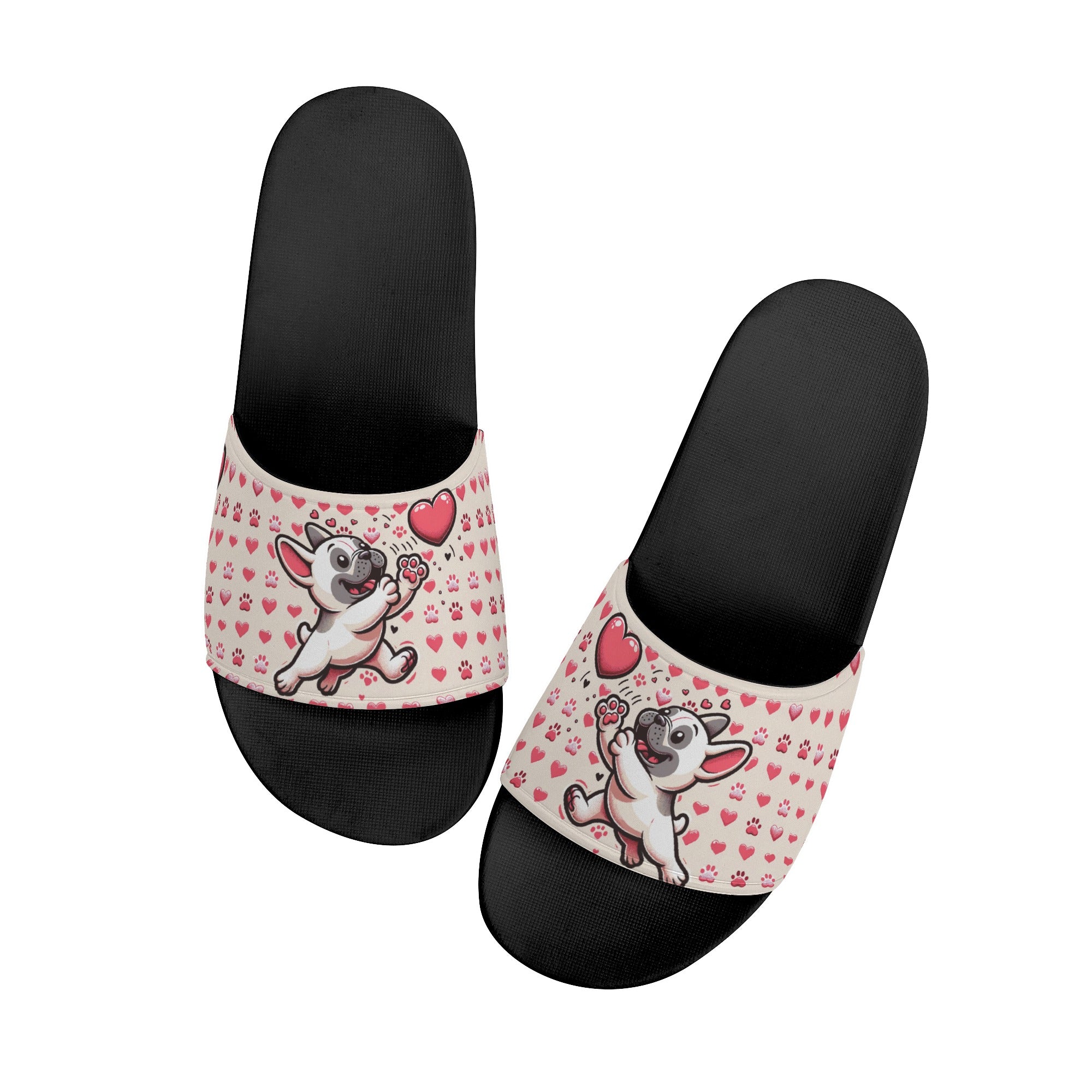 Coco French Bulldog Casual Sandals for Frenchie Enthusiasts-fadou