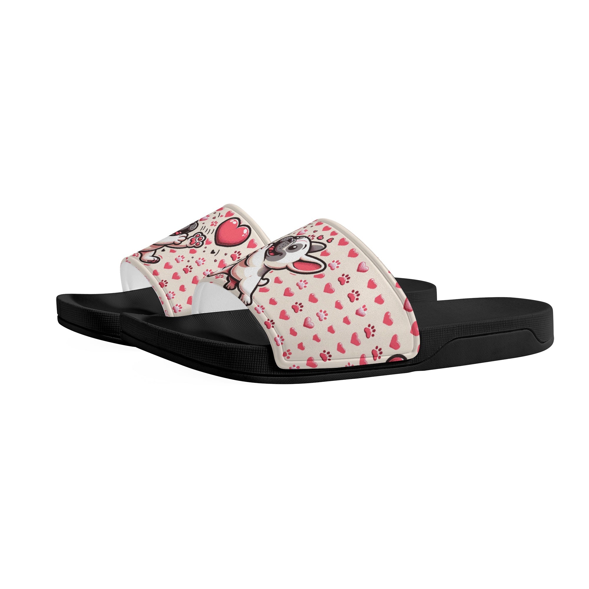 Coco French Bulldog Casual Sandals for Frenchie Enthusiasts-fadou