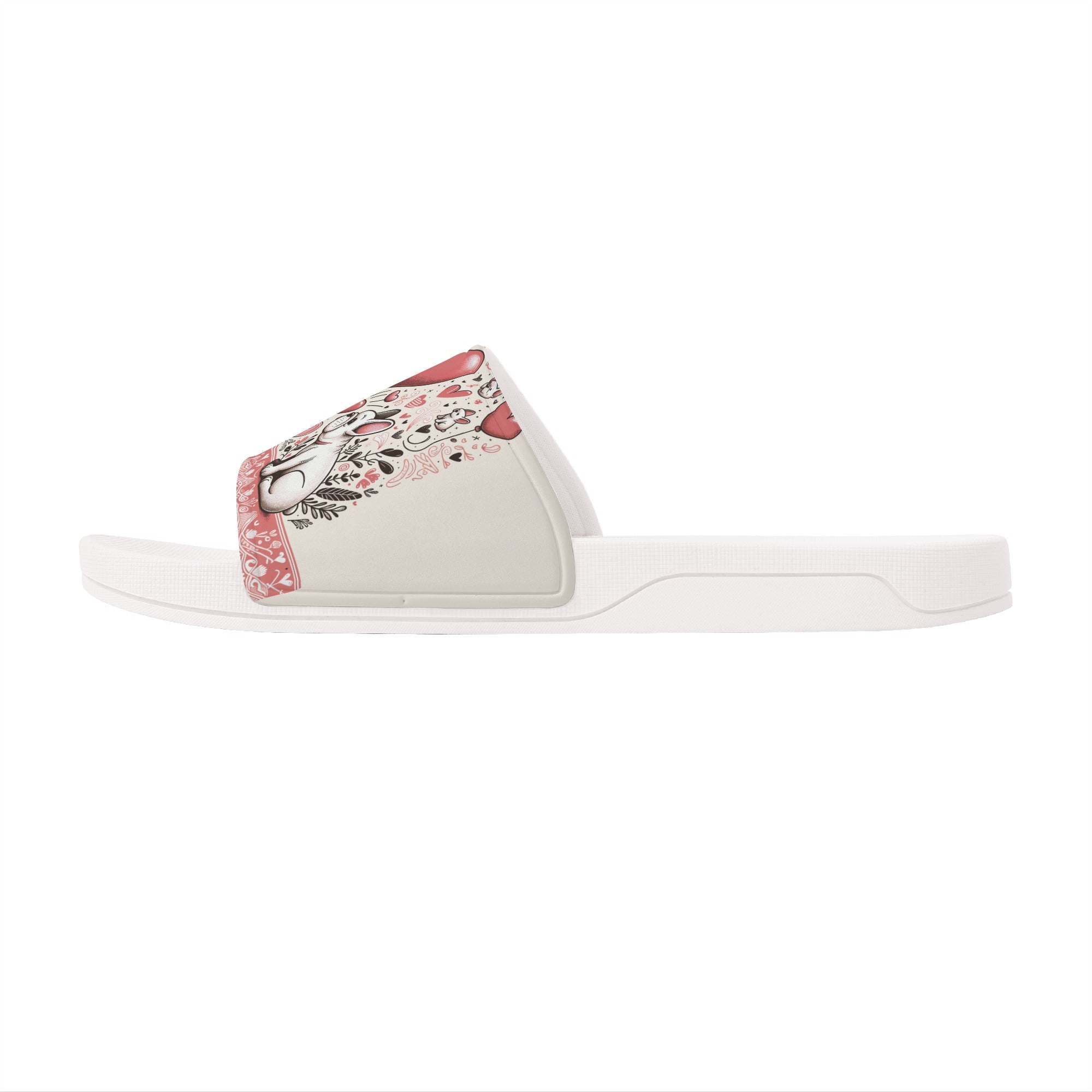 Riley French Bulldog Summer Slides for Frenchie Enthusiasts-fadou
