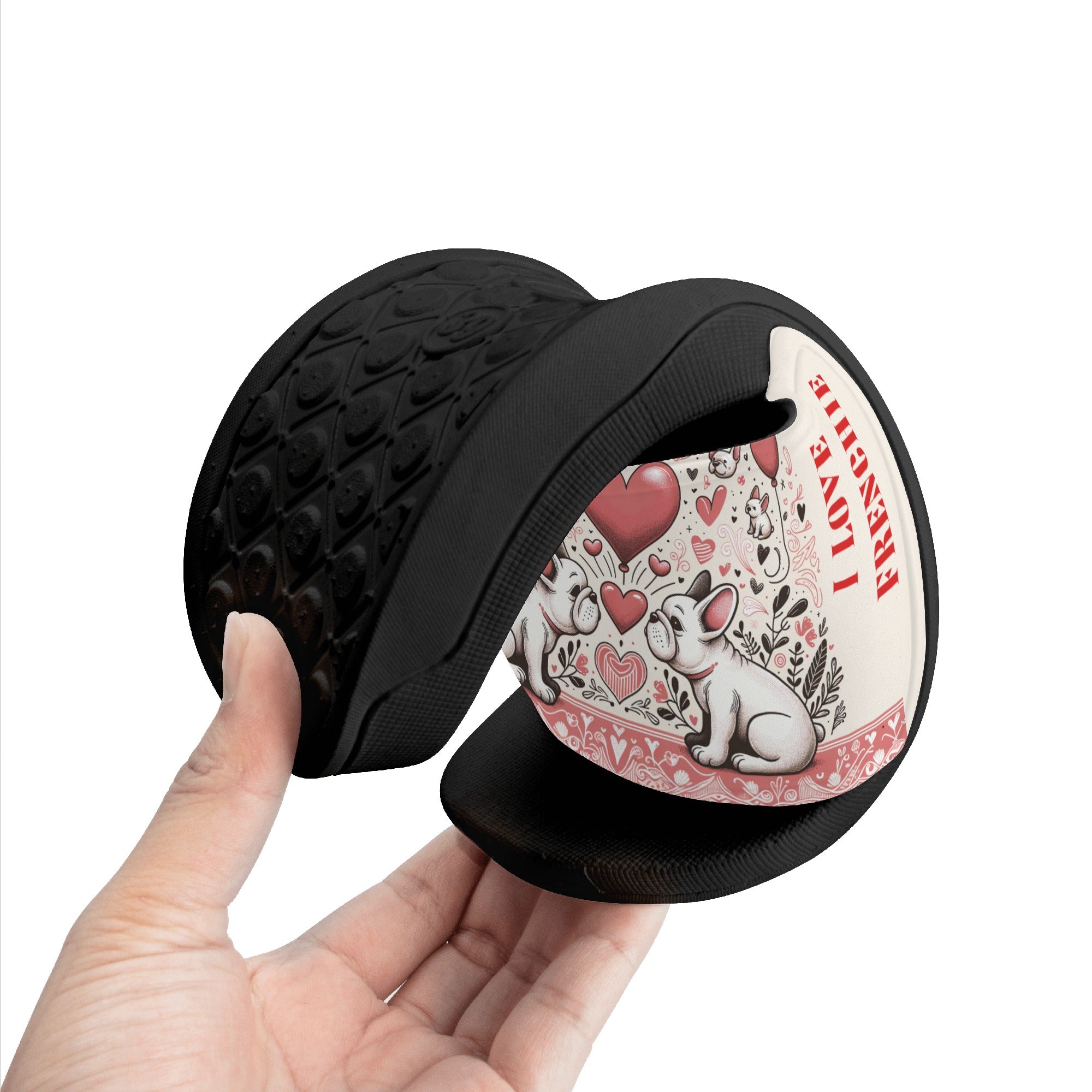 Riley French Bulldog Summer Slides for Frenchie Enthusiasts-fadou
