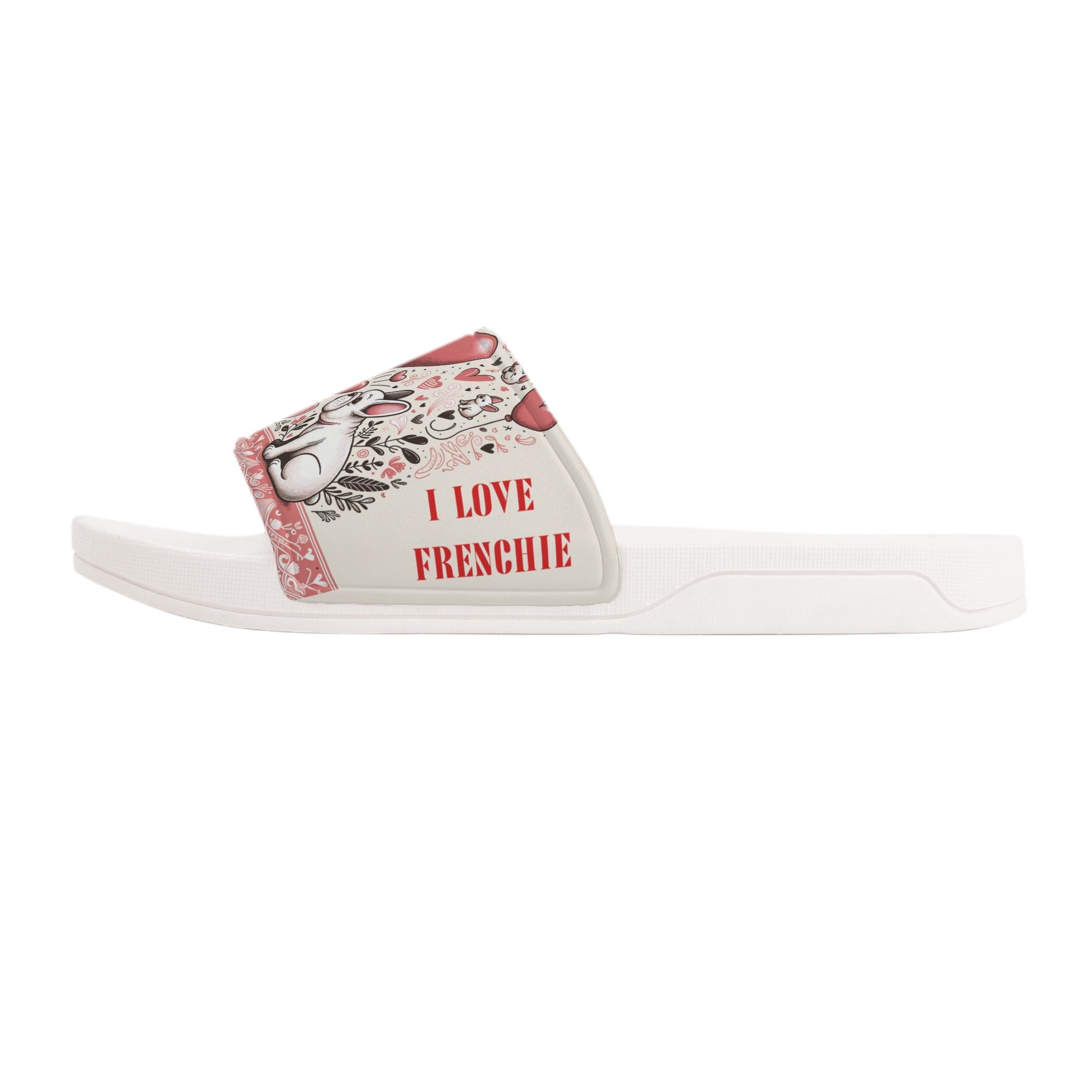 Riley French Bulldog Summer Slides for Frenchie Enthusiasts-fadou