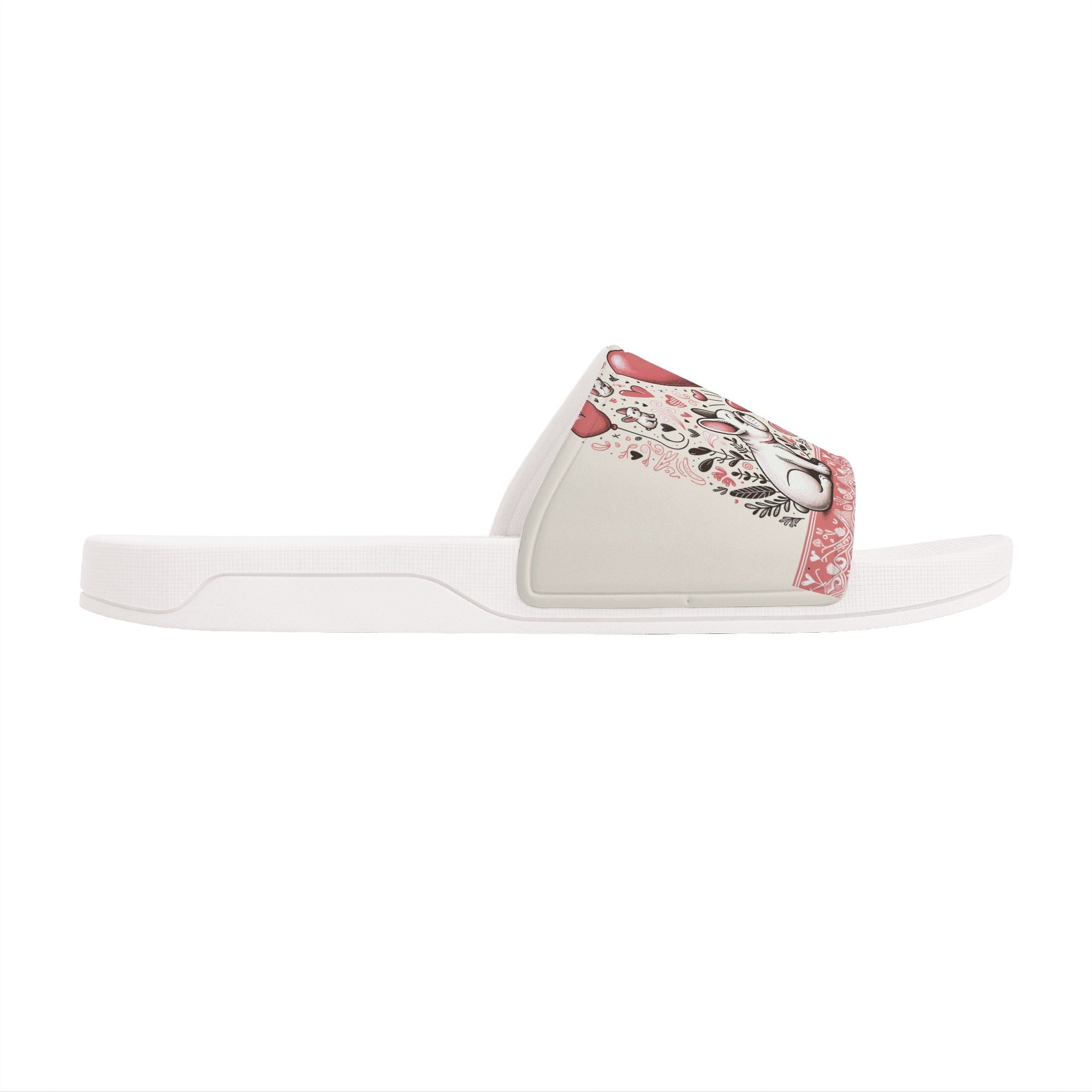 Riley French Bulldog Summer Slides for Frenchie Enthusiasts-fadou