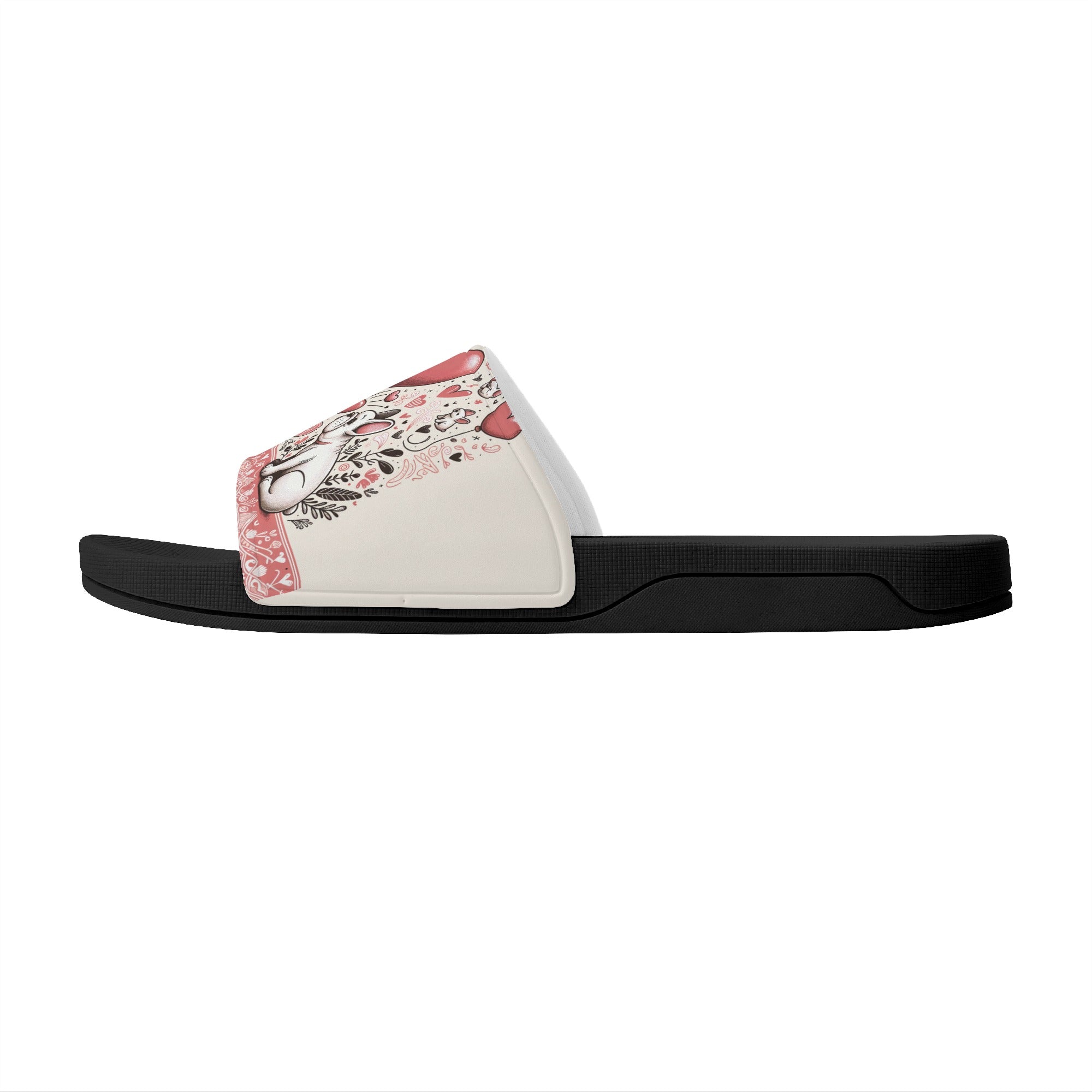 Riley French Bulldog Summer Slides for Frenchie Enthusiasts-fadou