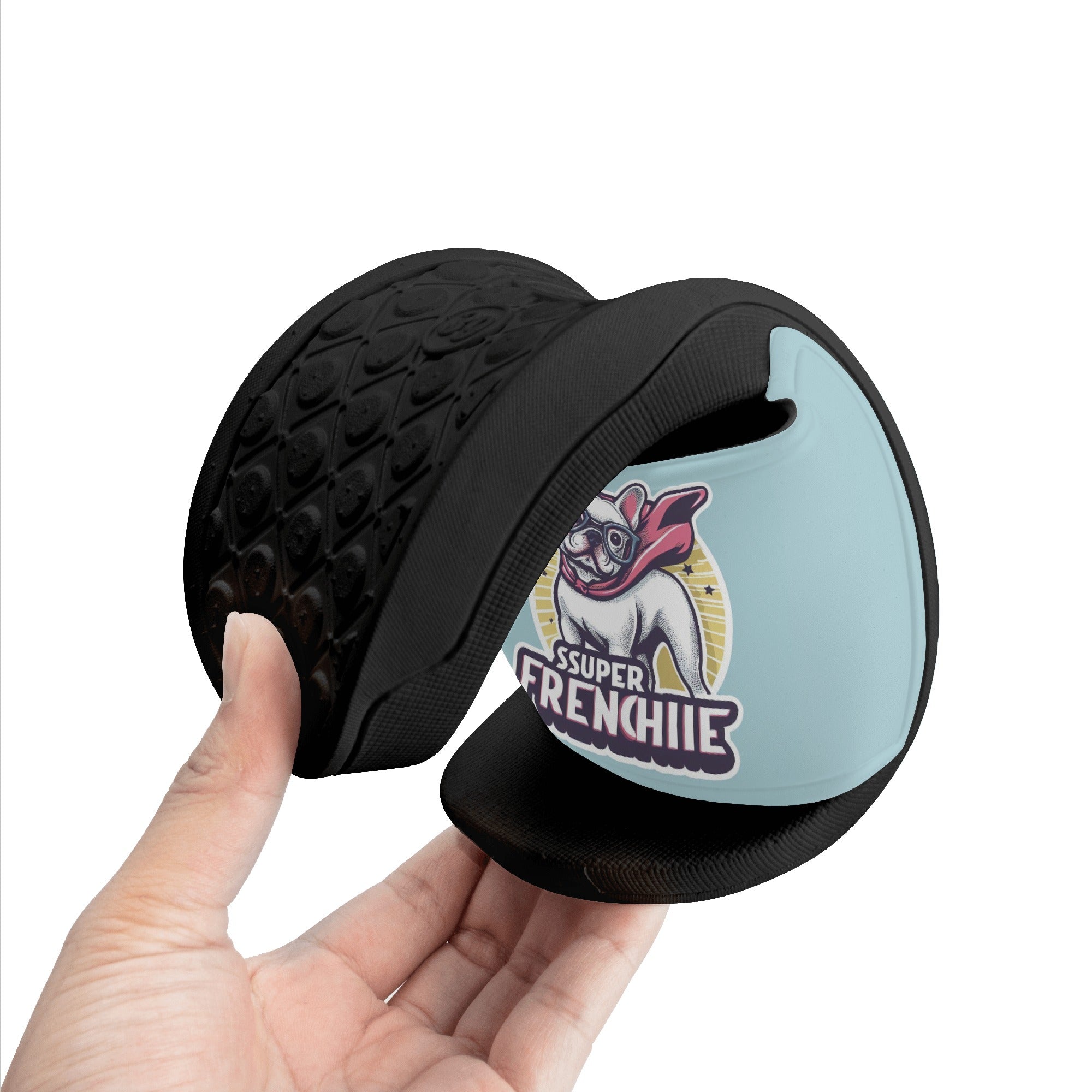 Super French Bulldog Outdoor Sandals for Frenchie Enthusiasts-fadou