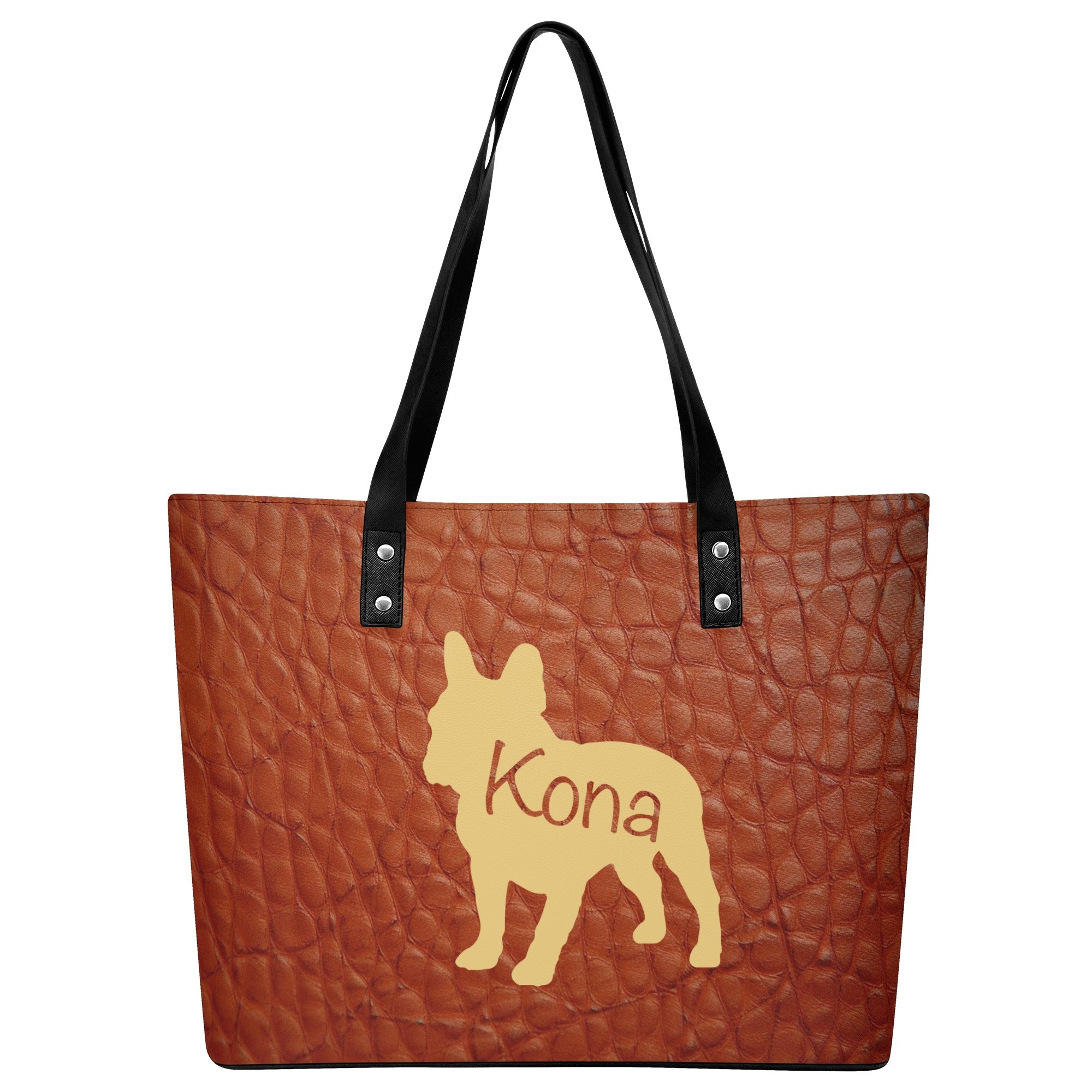 French Bulldog Custom Everyday Tote for Dog Moms & Dads-fadou