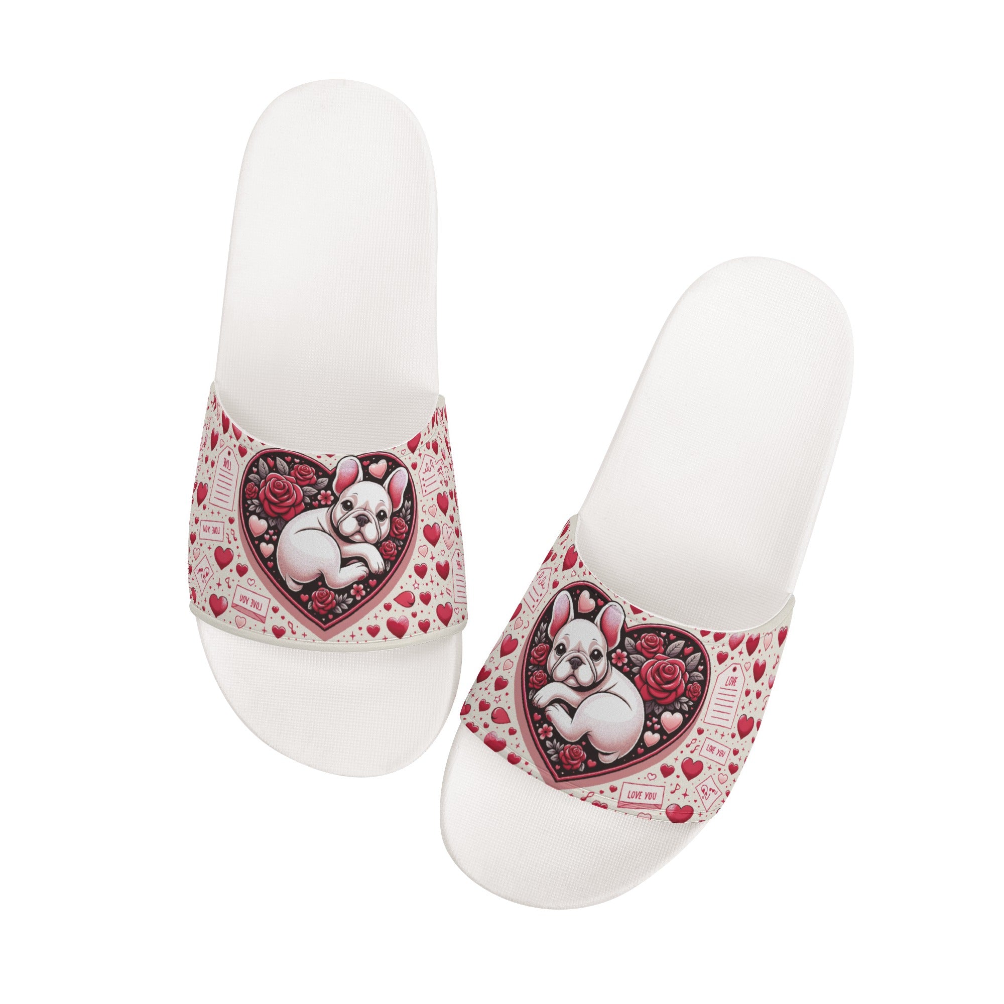 Bailey French Bulldog Beach Sandals for Frenchie Enthusiasts-fadou