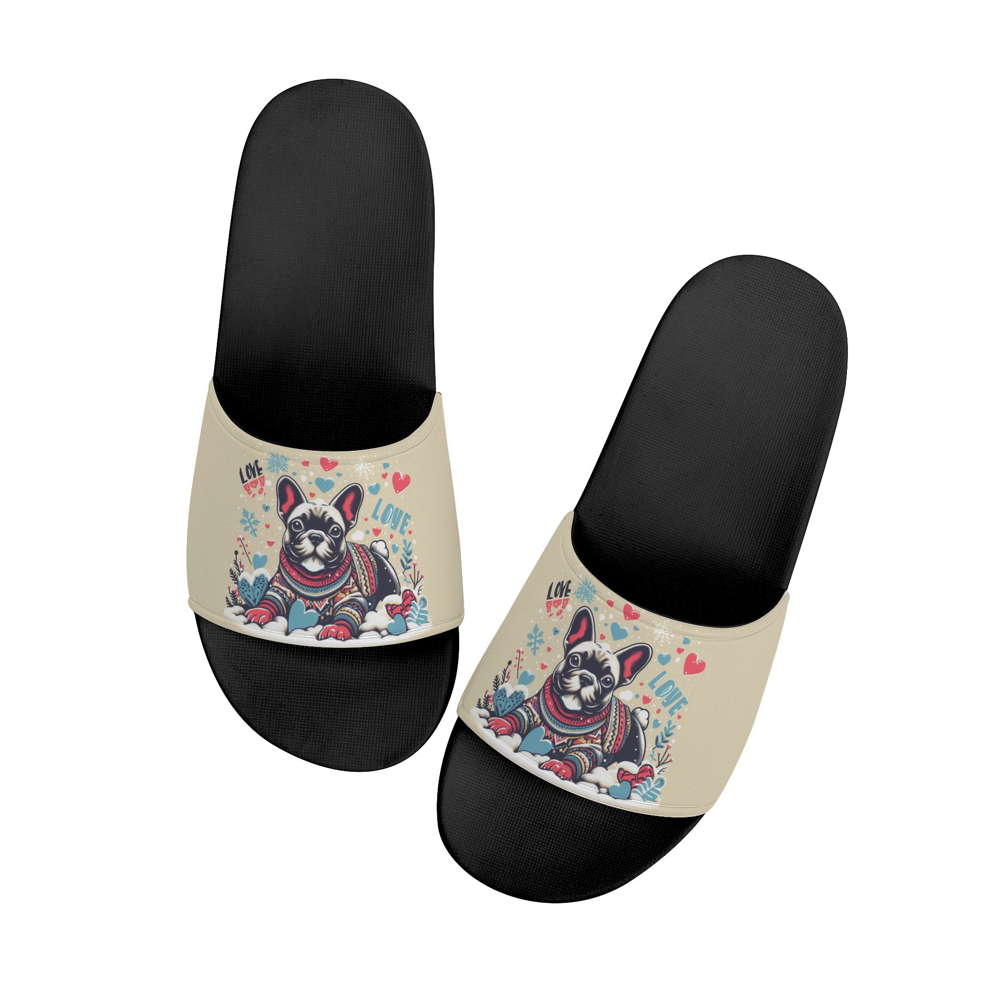 Piper French Bulldog Outdoor Sandals for Frenchie Enthusiasts-fadou
