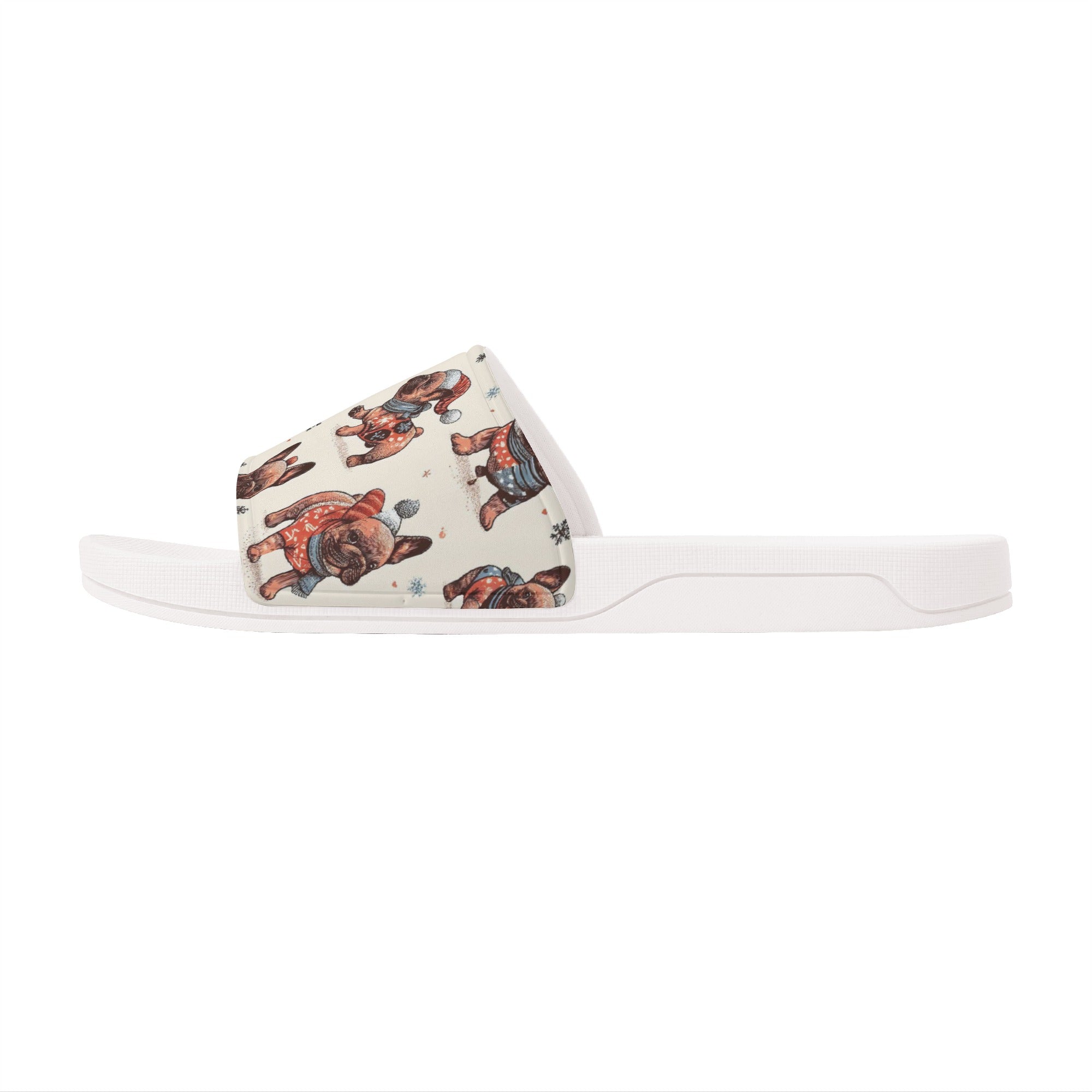 Lily French Bulldog Beach Sandals for Frenchie Enthusiasts-fadou