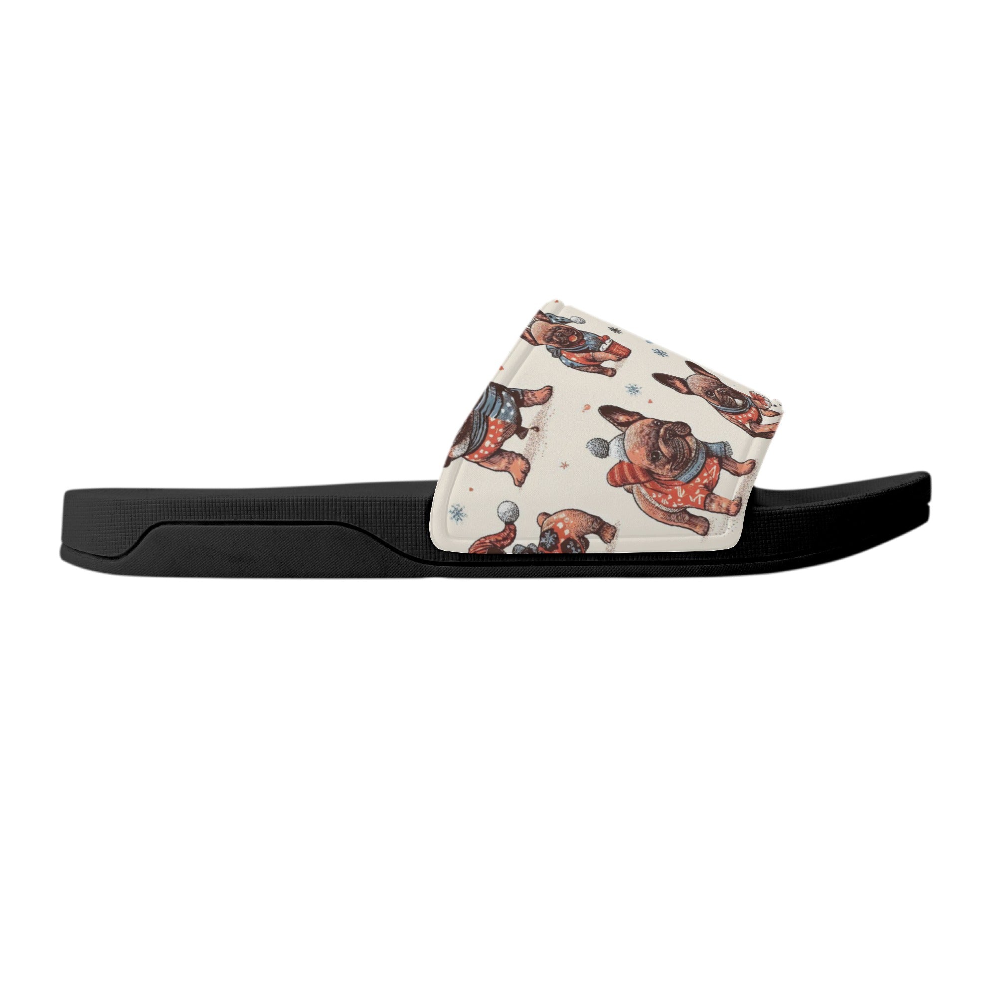 Lily French Bulldog Beach Sandals for Frenchie Enthusiasts-fadou