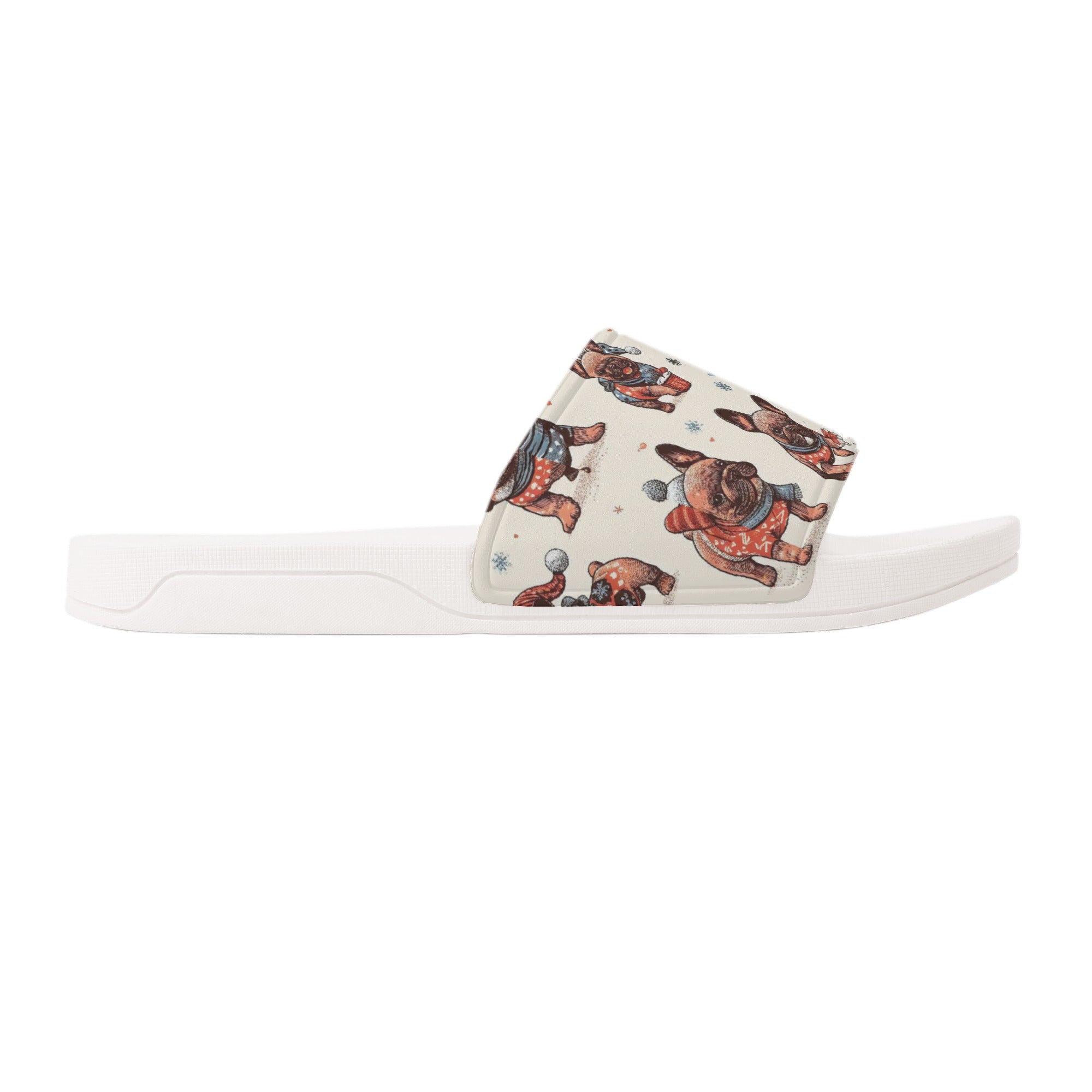 Lily French Bulldog Beach Sandals for Frenchie Enthusiasts-fadou