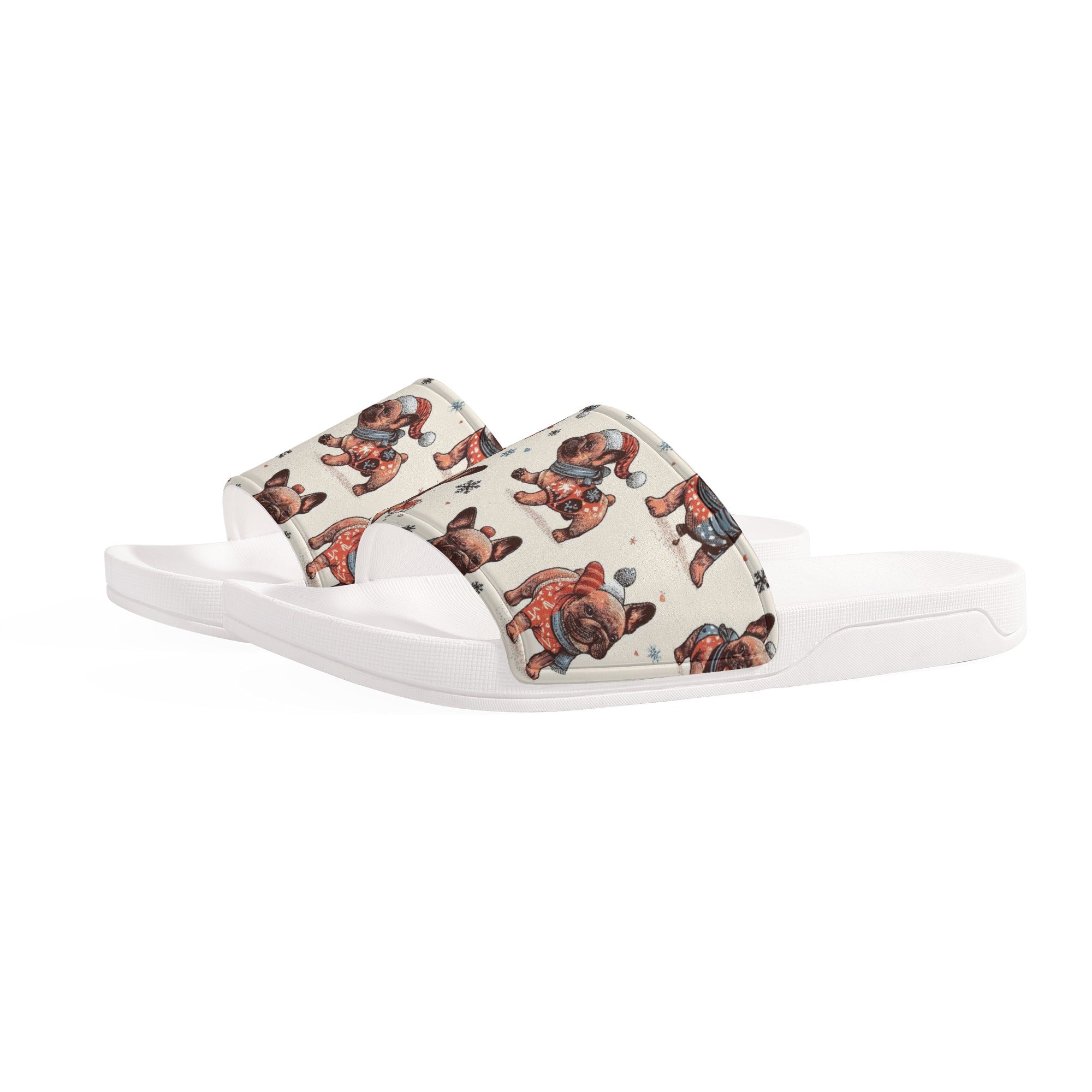 Lily French Bulldog Beach Sandals for Frenchie Enthusiasts-fadou