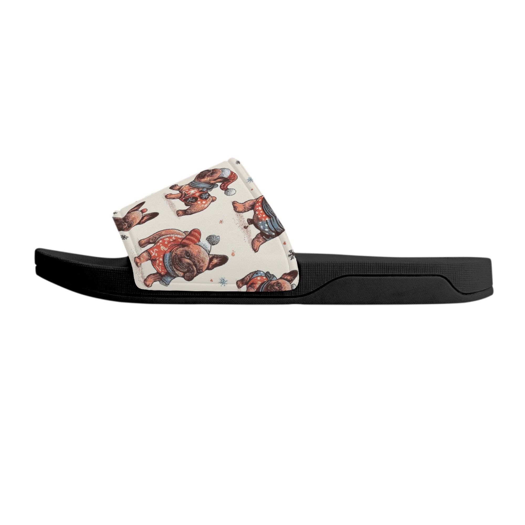Lily French Bulldog Beach Sandals for Frenchie Enthusiasts-fadou