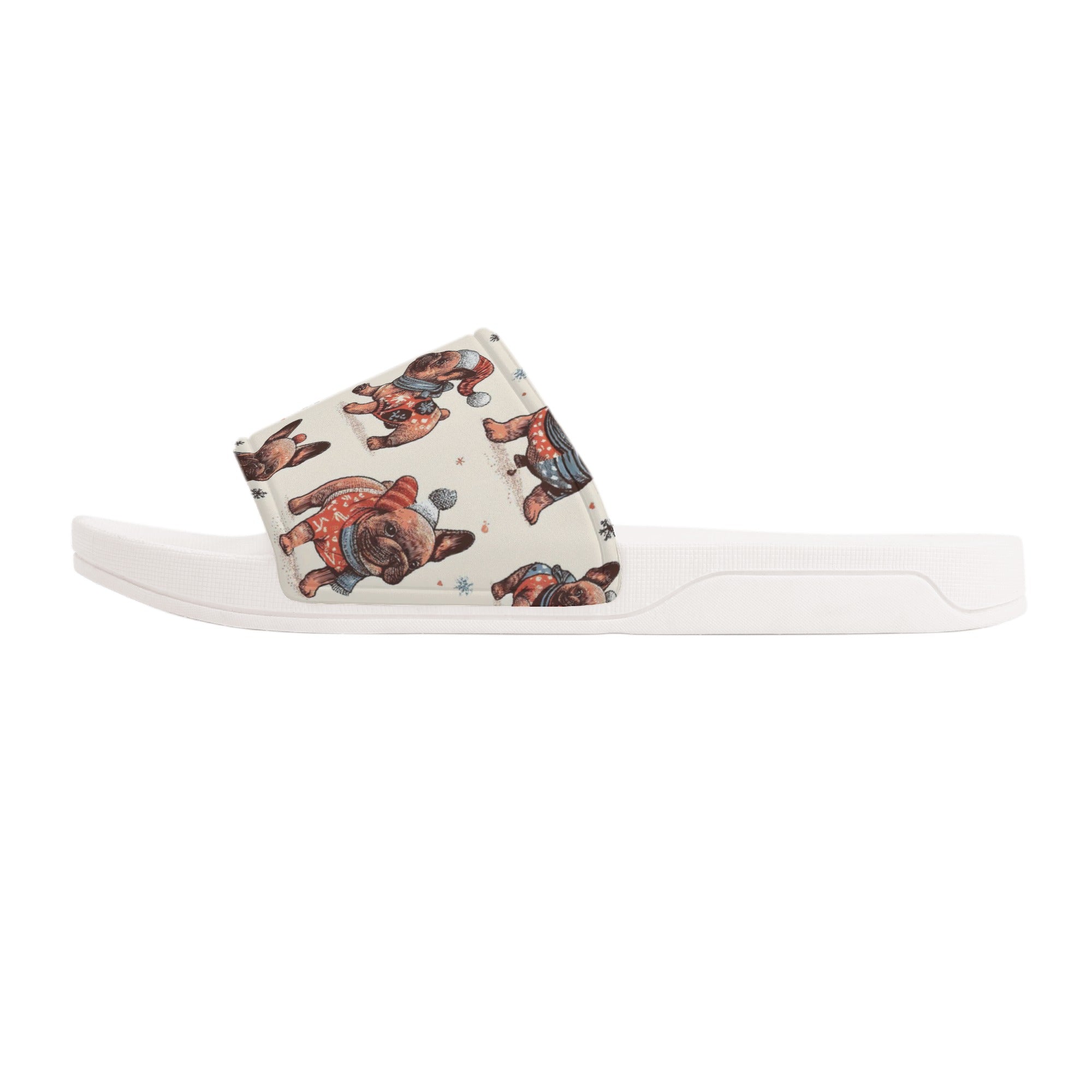 Lily French Bulldog Beach Sandals for Frenchie Enthusiasts-fadou