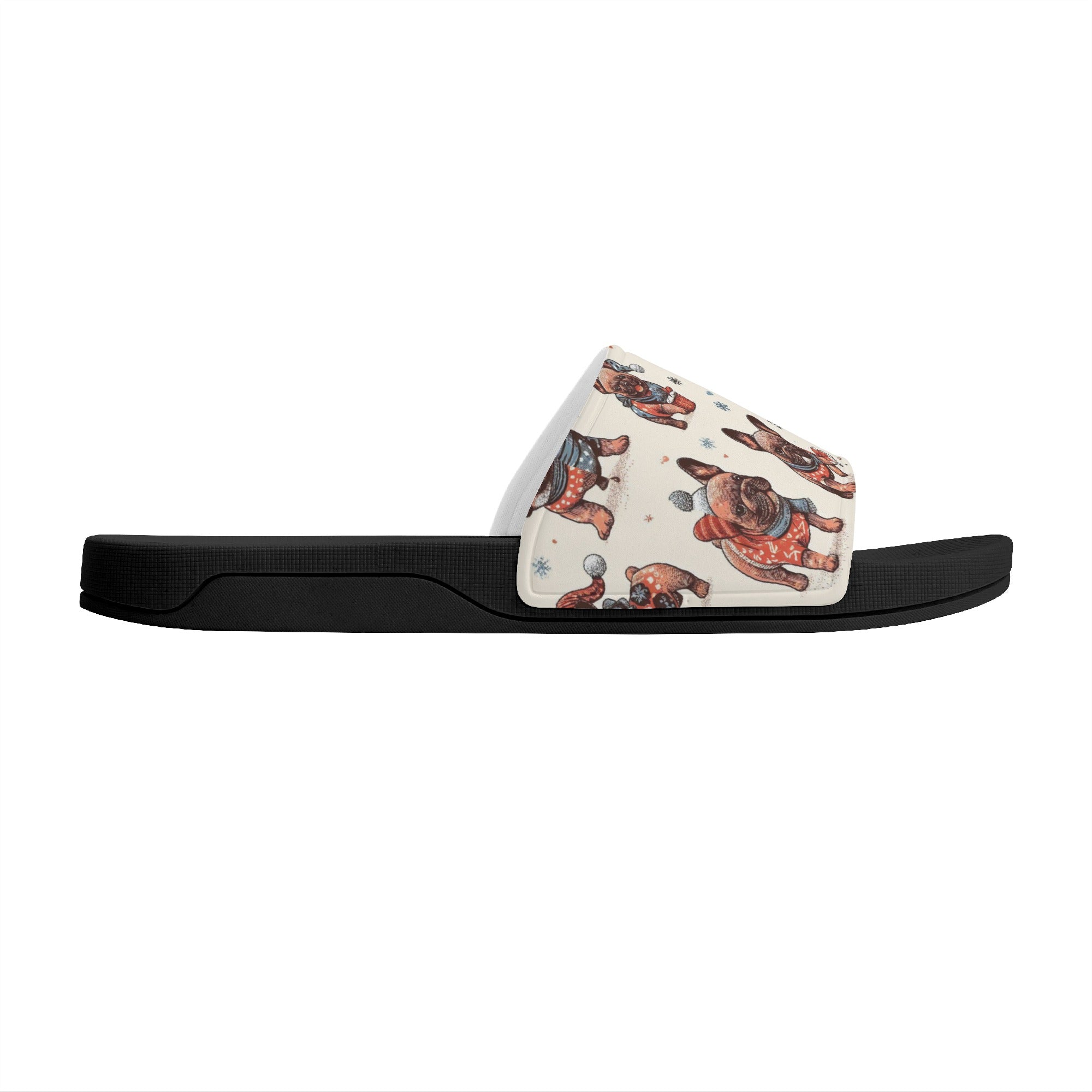 Lily French Bulldog Beach Sandals for Frenchie Enthusiasts-fadou
