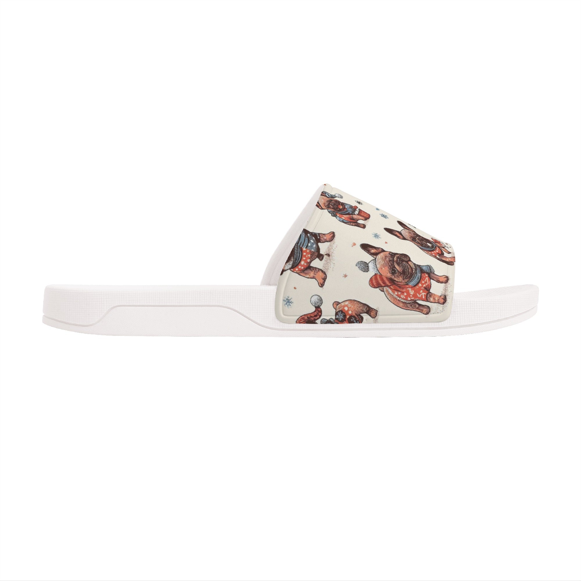 Lily French Bulldog Beach Sandals for Frenchie Enthusiasts-fadou
