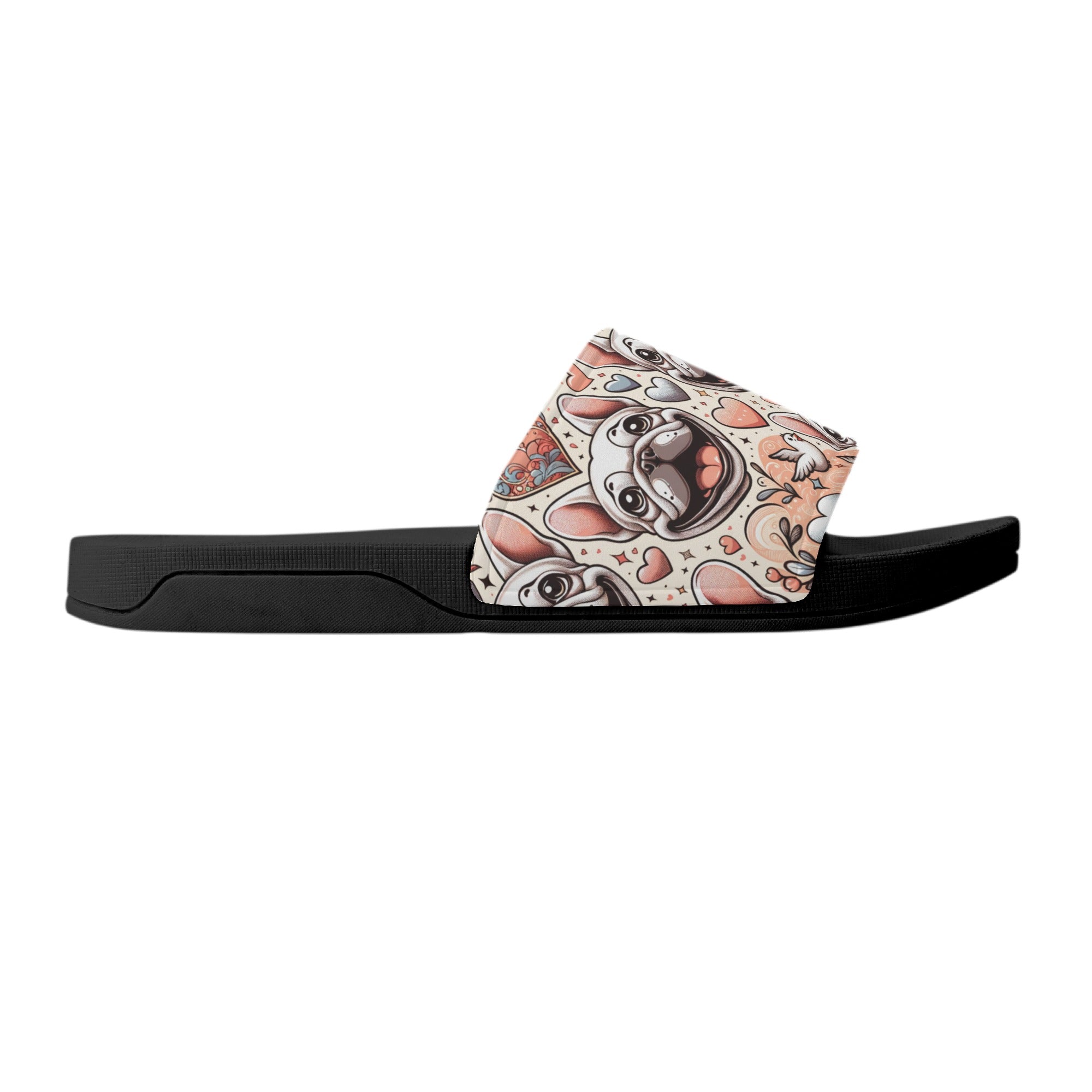 Milo French Bulldog Summer Slides for Frenchie Enthusiasts-fadou