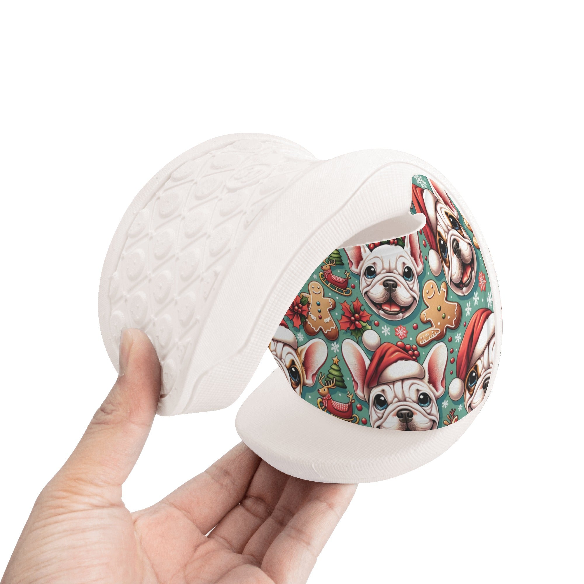 Daisy French Bulldog Beach Sandals for Frenchie Enthusiasts-fadou