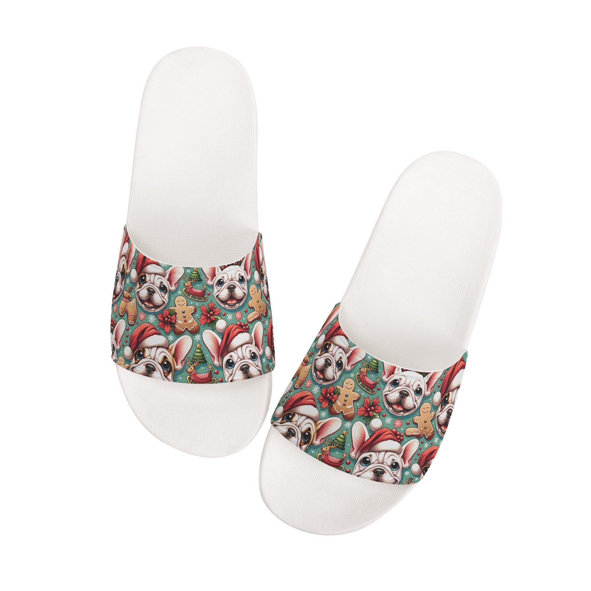 Daisy French Bulldog Beach Sandals for Frenchie Enthusiasts-fadou