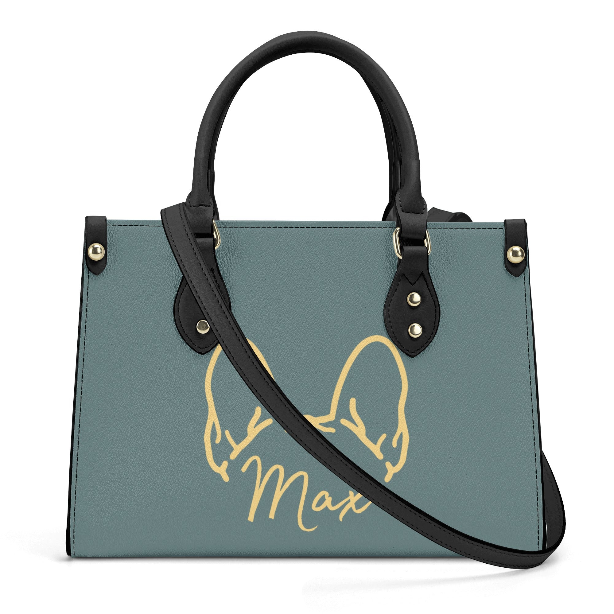 French Bulldog Custom Canvas Carryall for Dog Moms & Dads-fadou