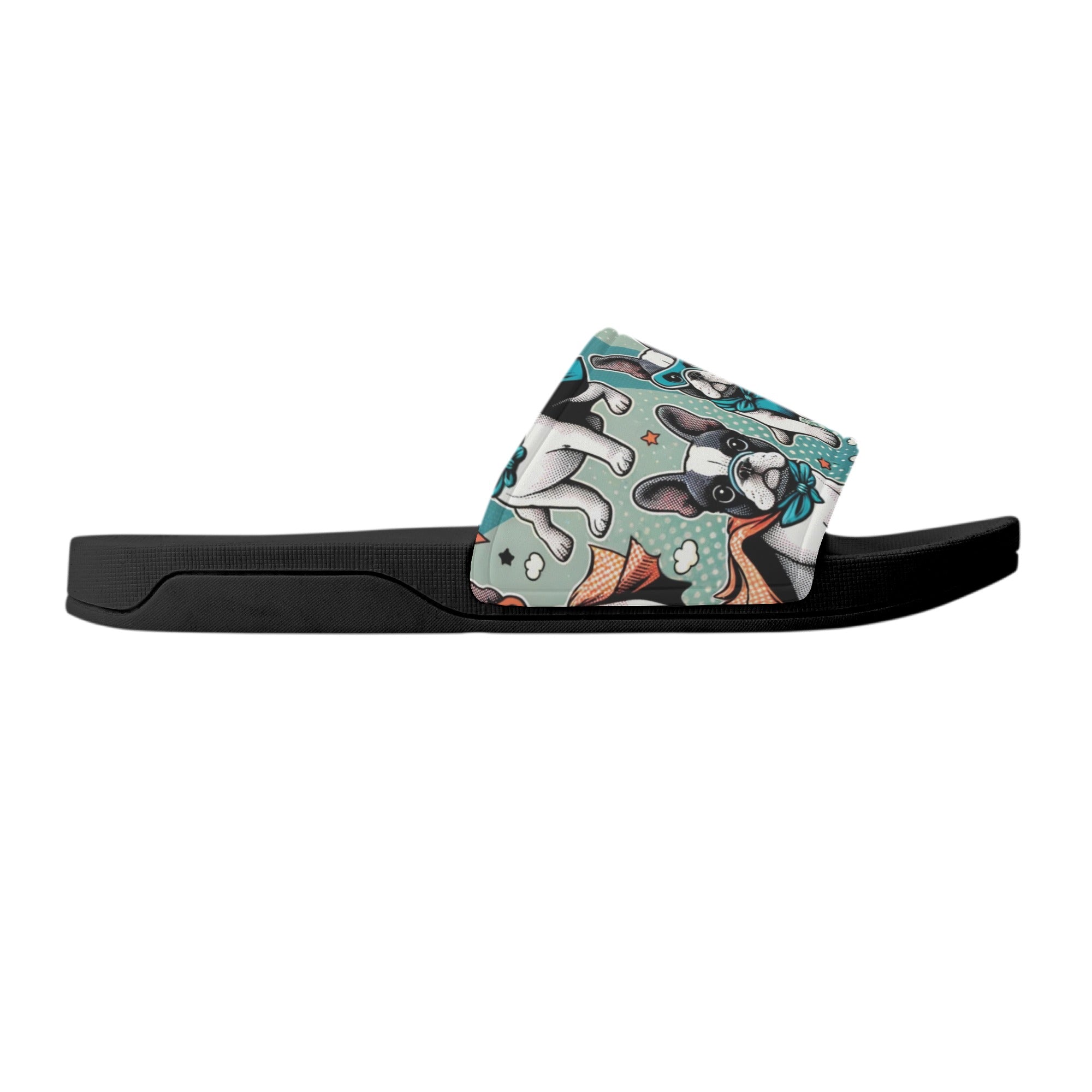 Tucker French Bulldog Beach Sandals for Dog Moms & Dads-fadou