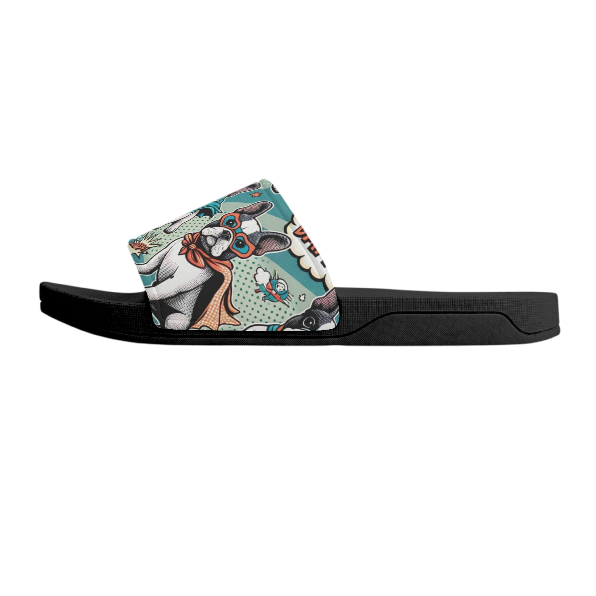 Tucker French Bulldog Beach Sandals for Dog Moms & Dads-fadou