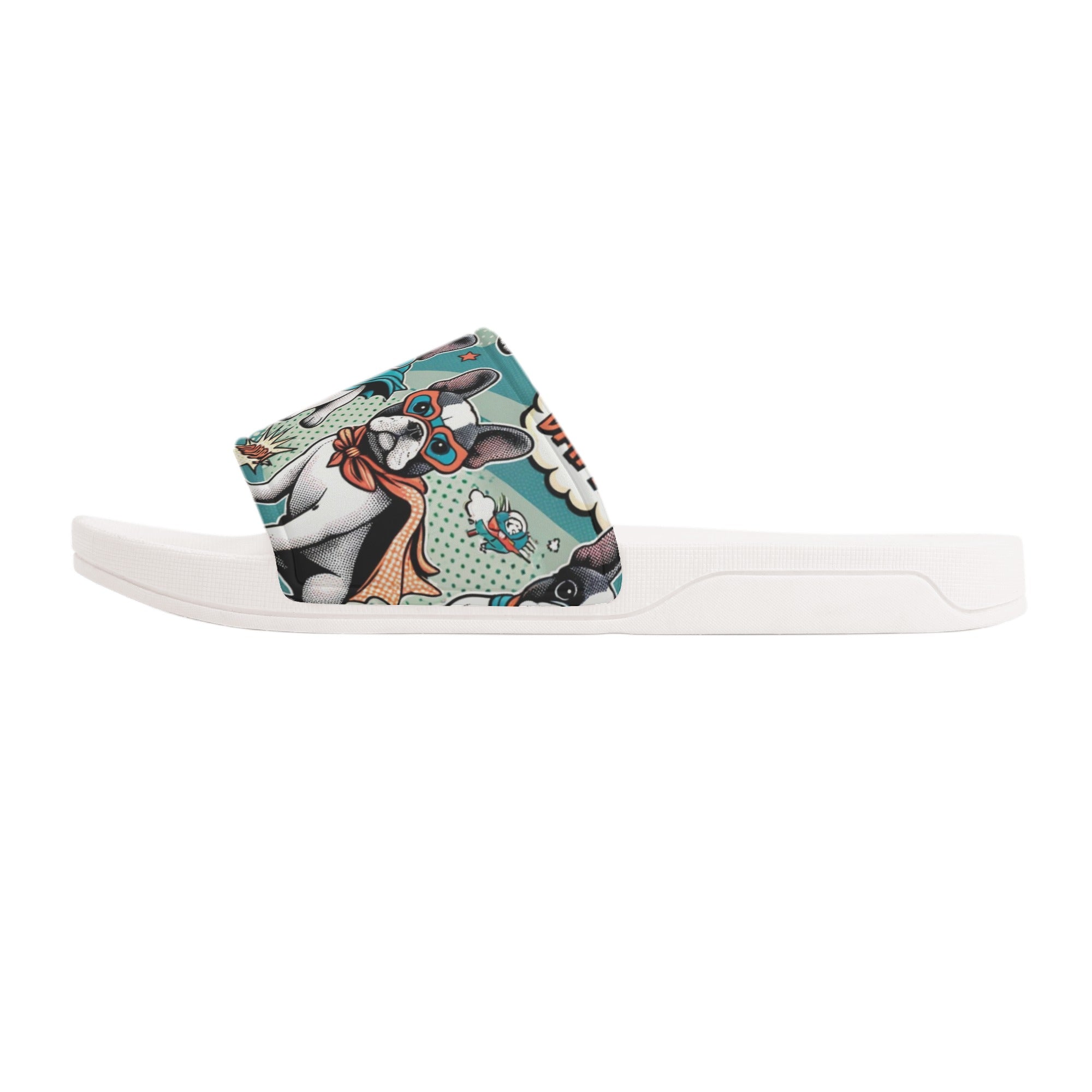 Tucker French Bulldog Beach Sandals for Dog Moms & Dads-fadou