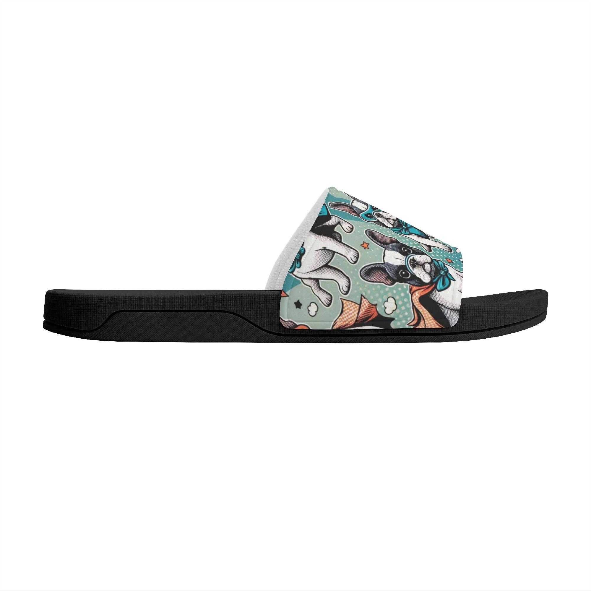 Tucker French Bulldog Beach Sandals for Dog Moms & Dads-fadou