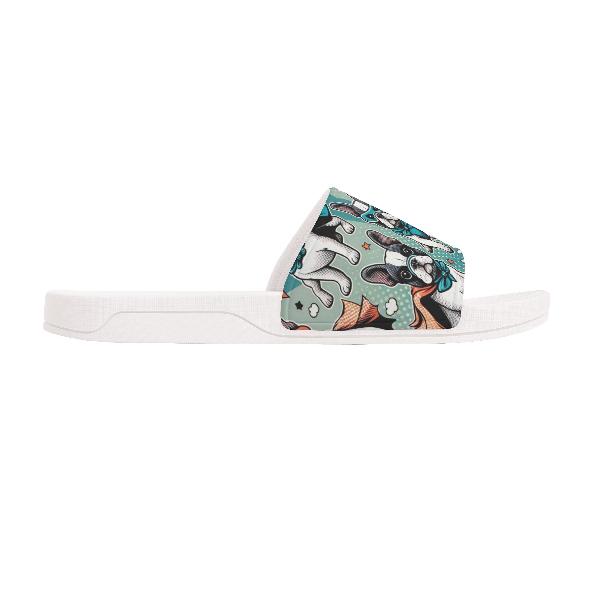 Tucker French Bulldog Beach Sandals for Dog Moms & Dads-fadou