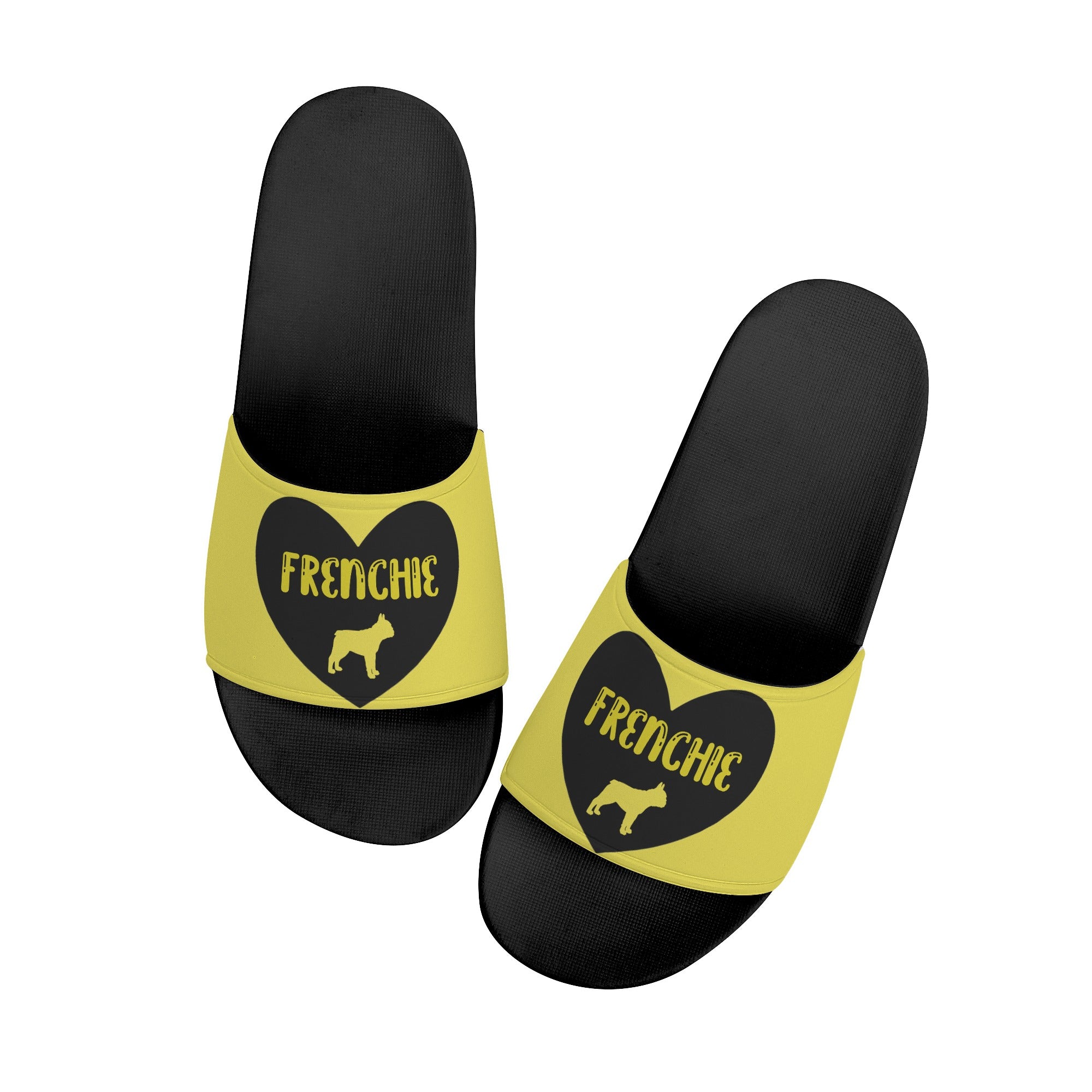 Teddy French Bulldog Summer Slides for Frenchie Enthusiasts-fadou