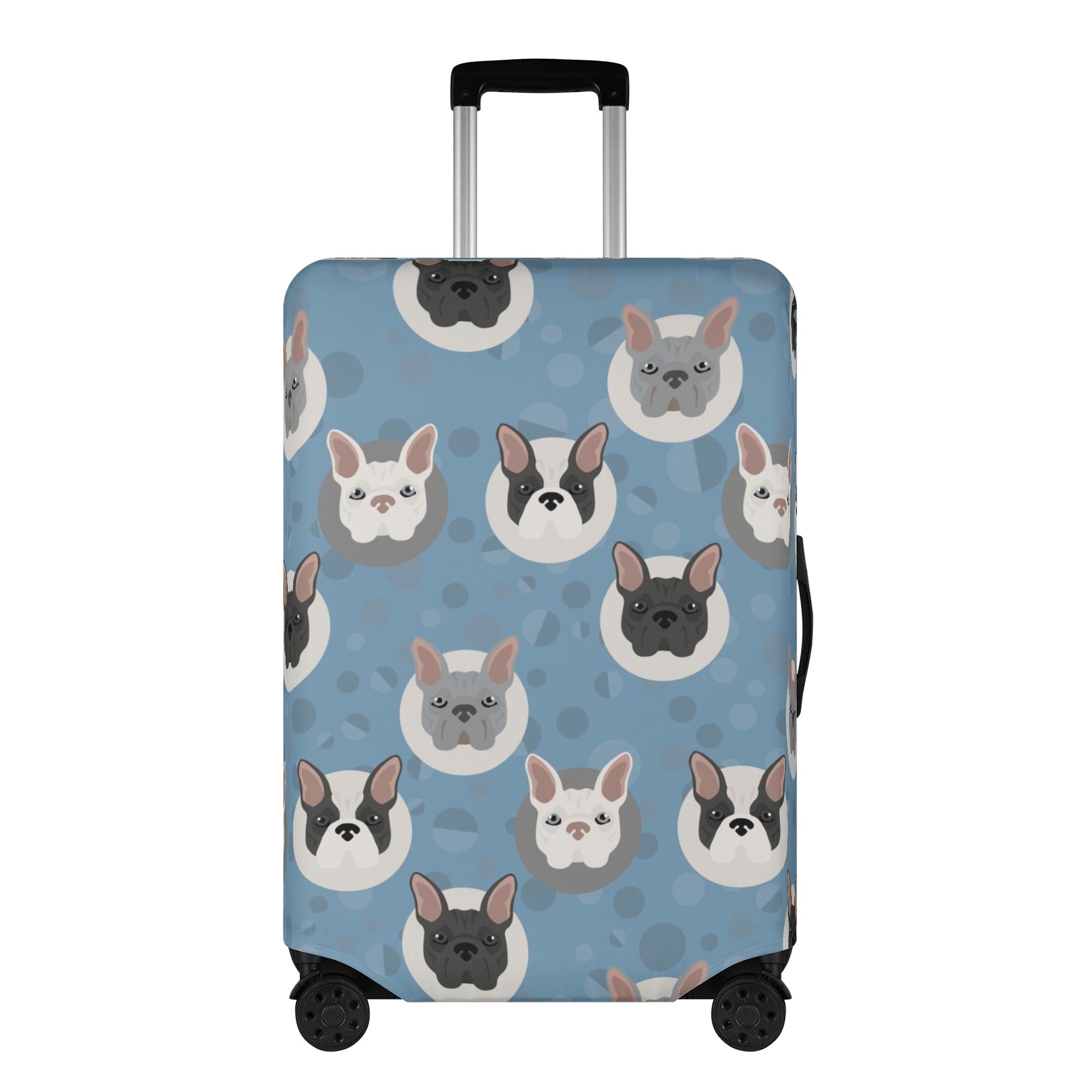 Gus - Luggage Cover for French Bulldog Owners and Fans for Frenchies-fadou