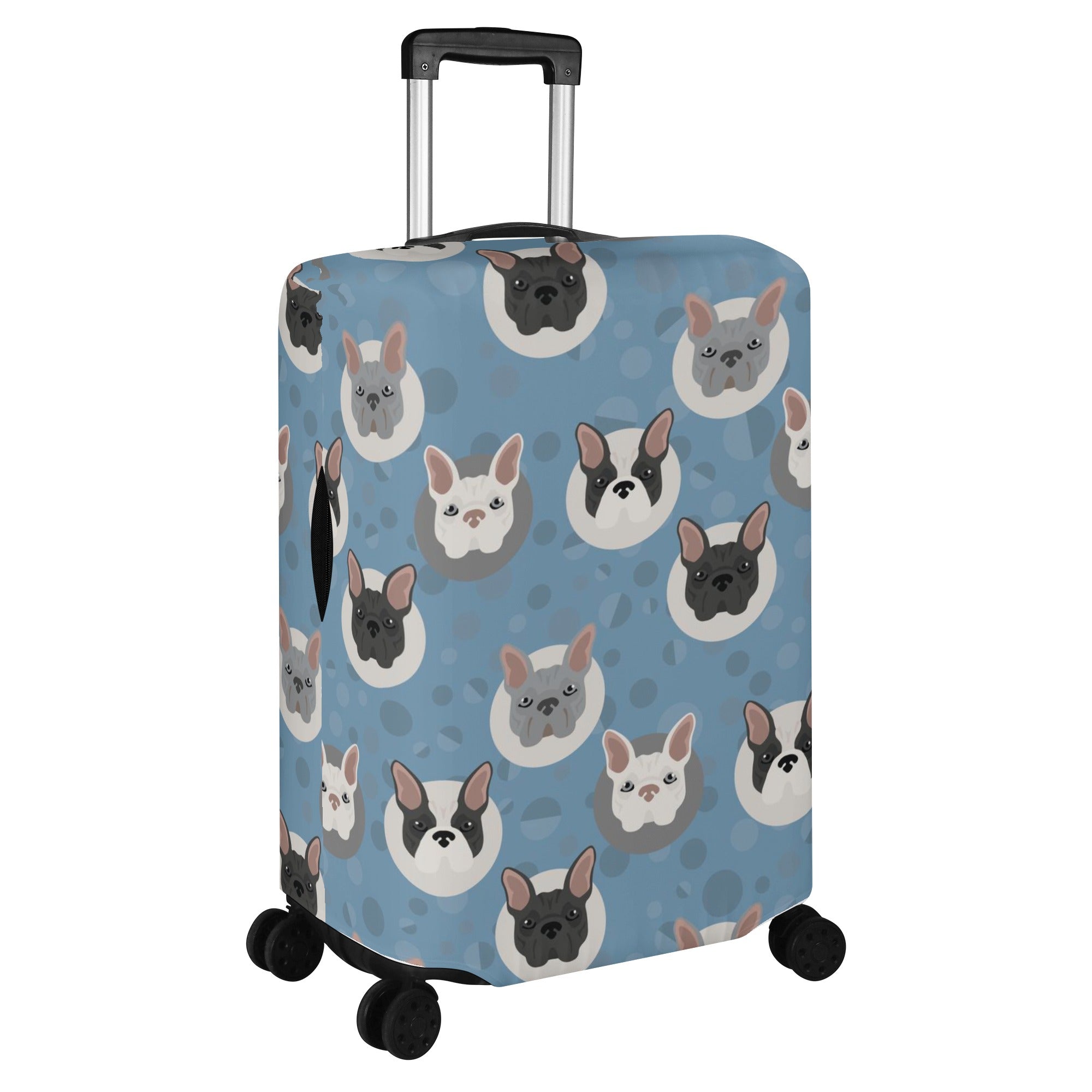 Gus - Luggage Cover for French Bulldog Owners and Fans for Frenchies-fadou