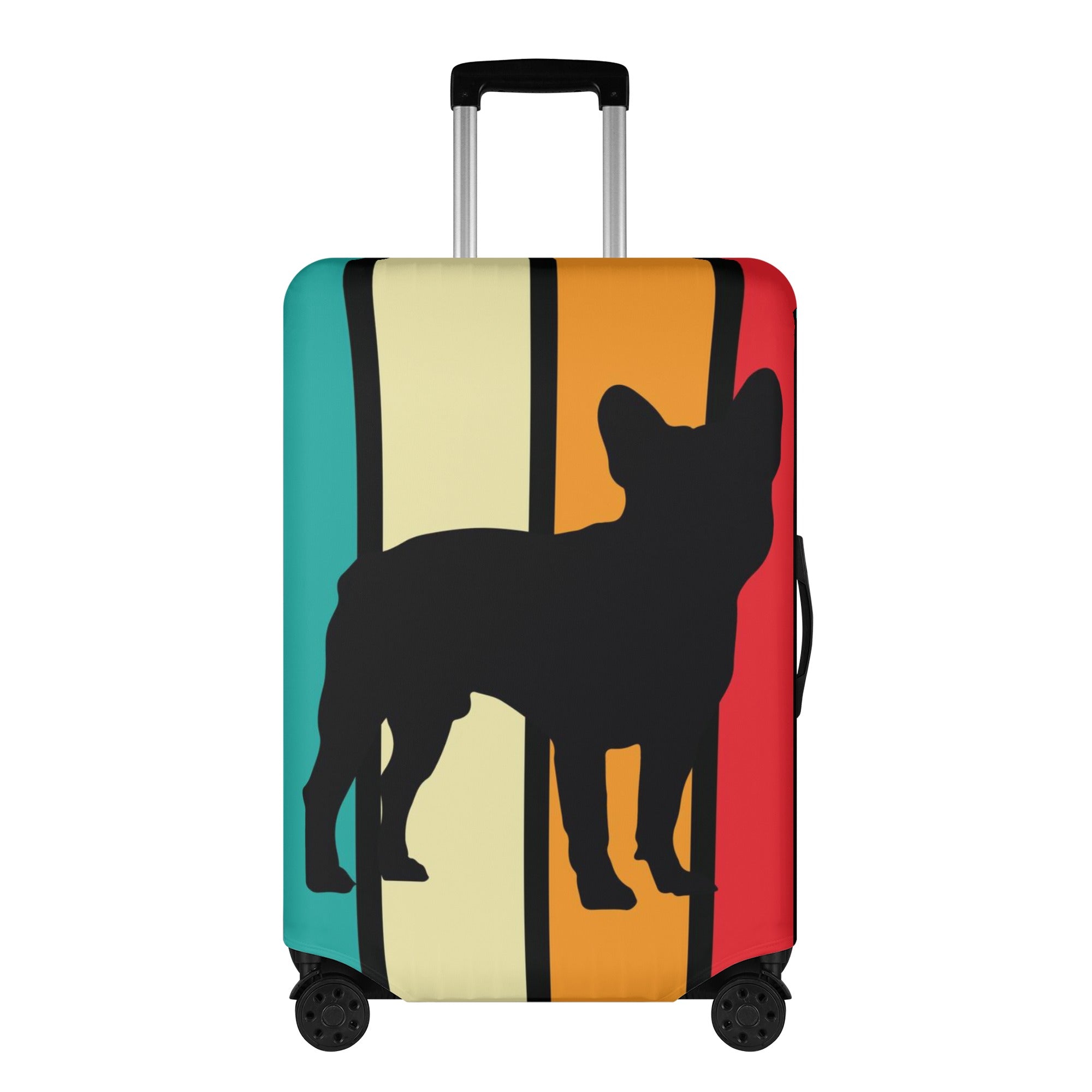 Pepe - Luggage Cover for French Bulldog Owners and Fans-fadou