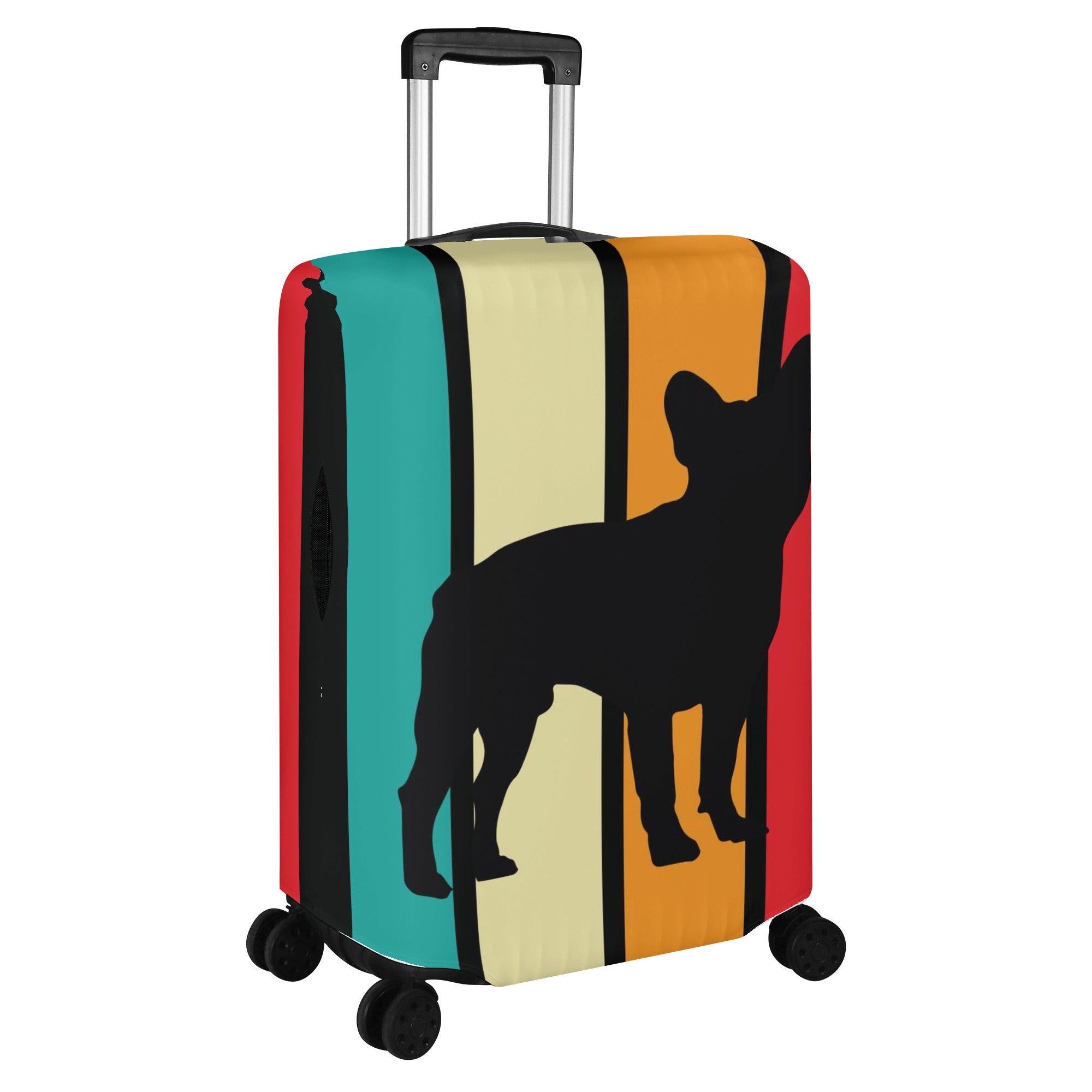 Pepe - Luggage Cover for French Bulldog Owners and Fans-fadou