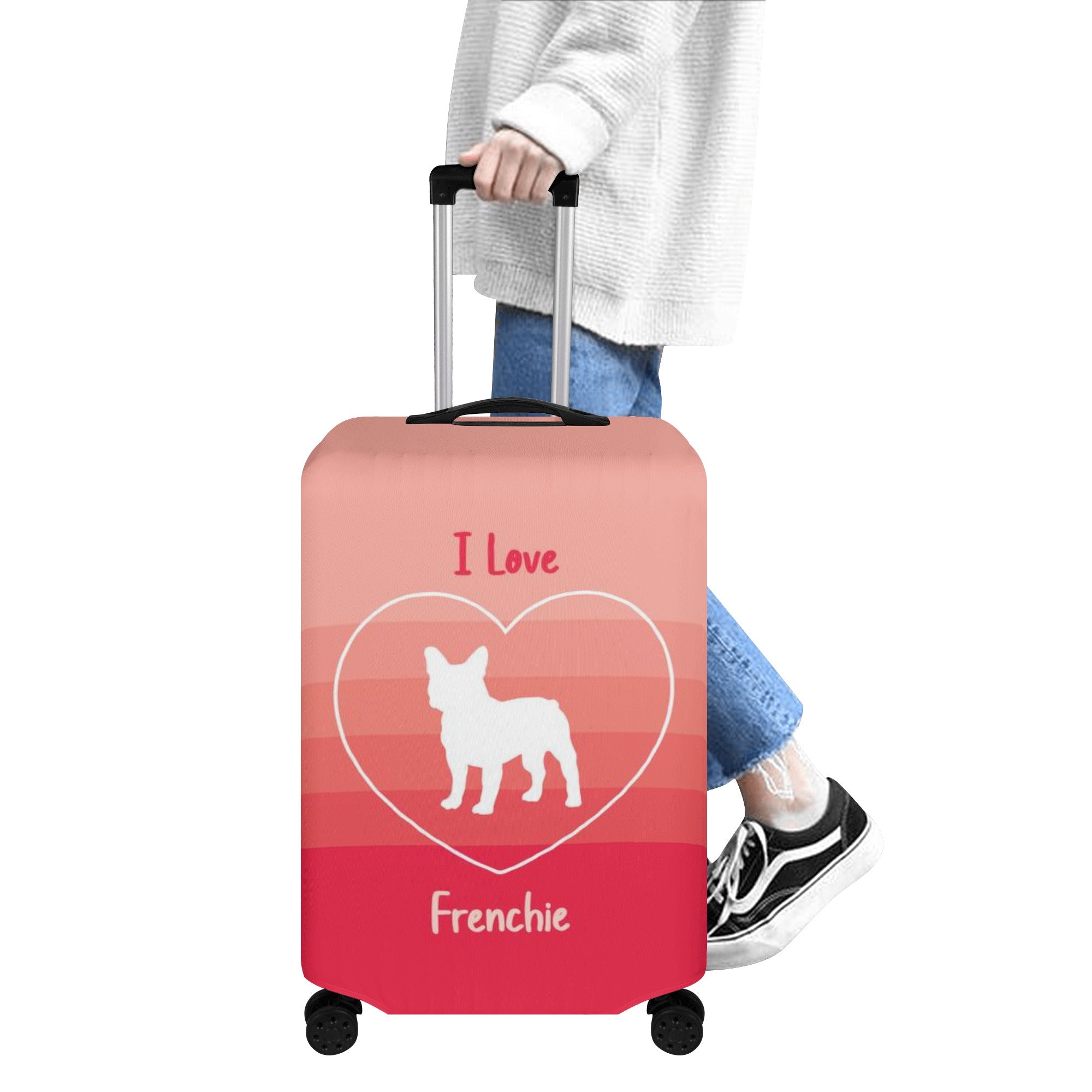 Hank - Luggage Cover for French Bulldog Owners and Fans-fadou