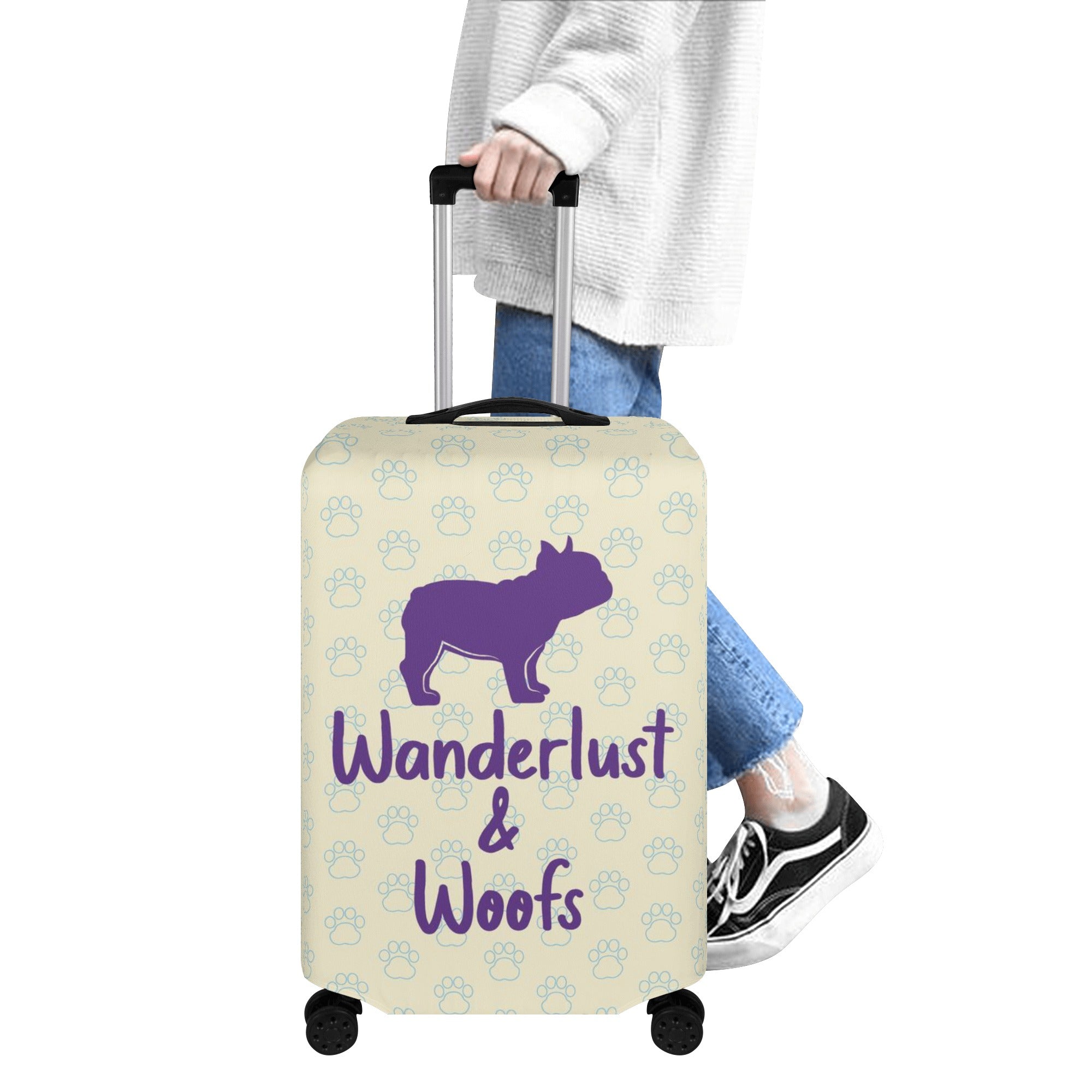 Mac - Luggage Cover for French Bulldog Owners and Fans for Frenchies-fadou