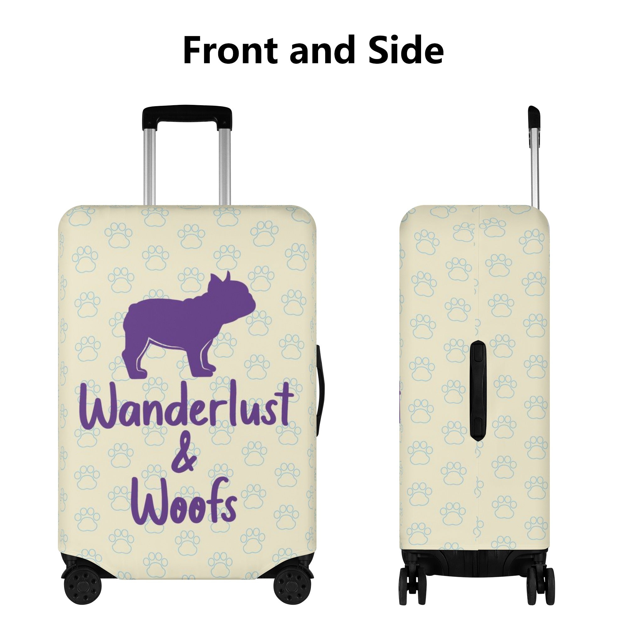 Mac - Luggage Cover for French Bulldog Owners and Fans for Frenchies-fadou