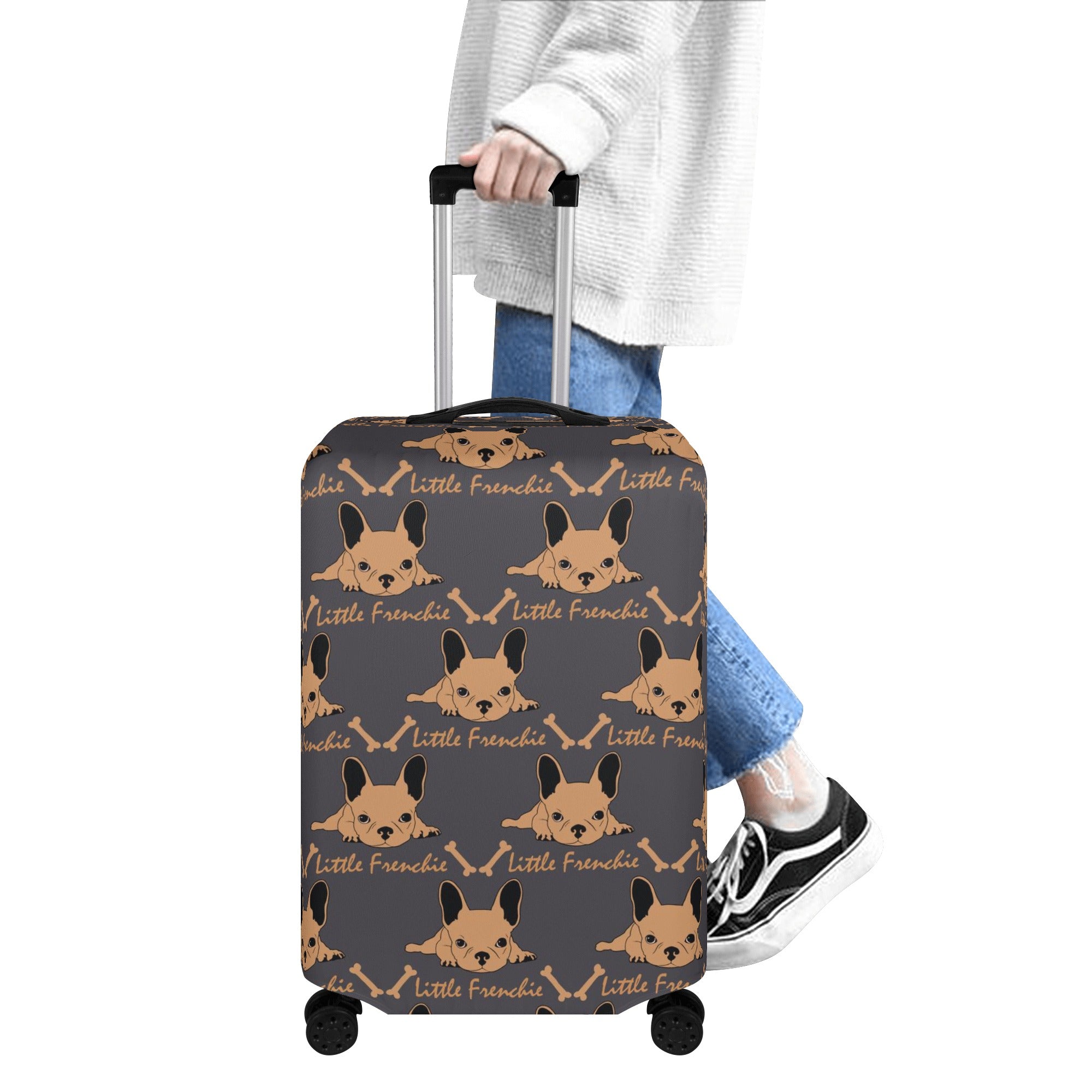 Ivy - Luggage Cover for French Bulldog Owners and Fans for Frenchies-fadou