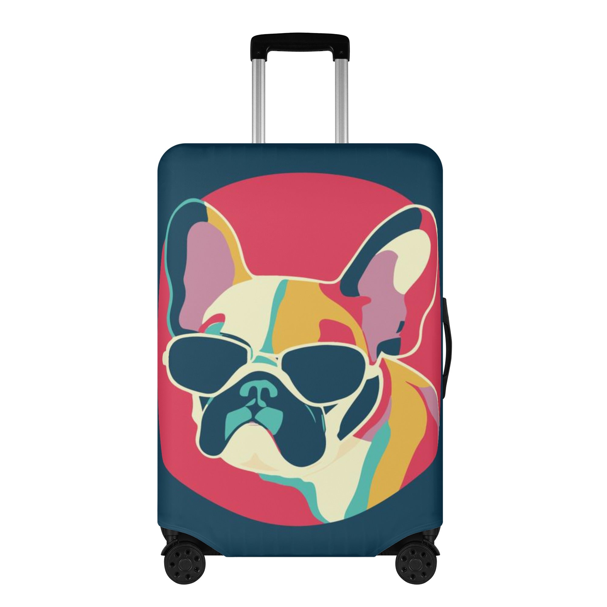 Prince - Luggage Cover for French Bulldog Owners and Fans-fadou
