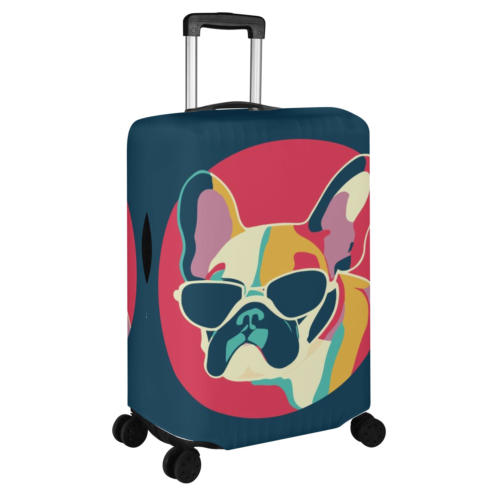 Prince - Luggage Cover for French Bulldog Owners and Fans-fadou