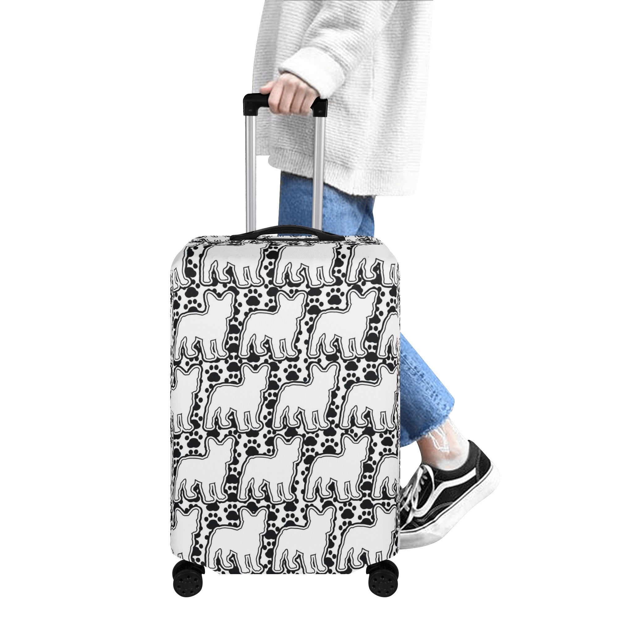 Rex - Luggage Cover for French Bulldog Owners and Fans for Frenchies-fadou