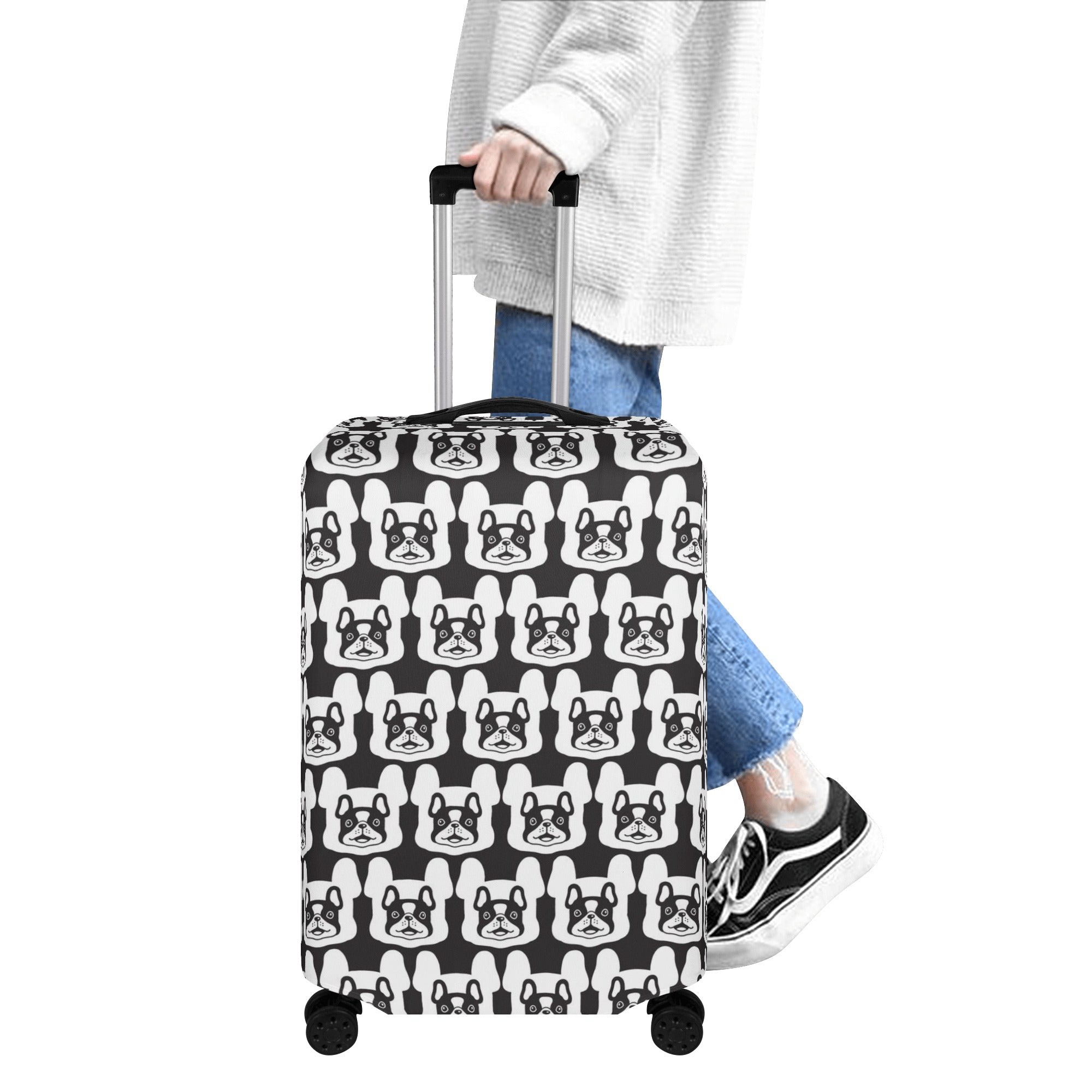 Loki - Luggage Cover for French Bulldog Owners and Fans-fadou