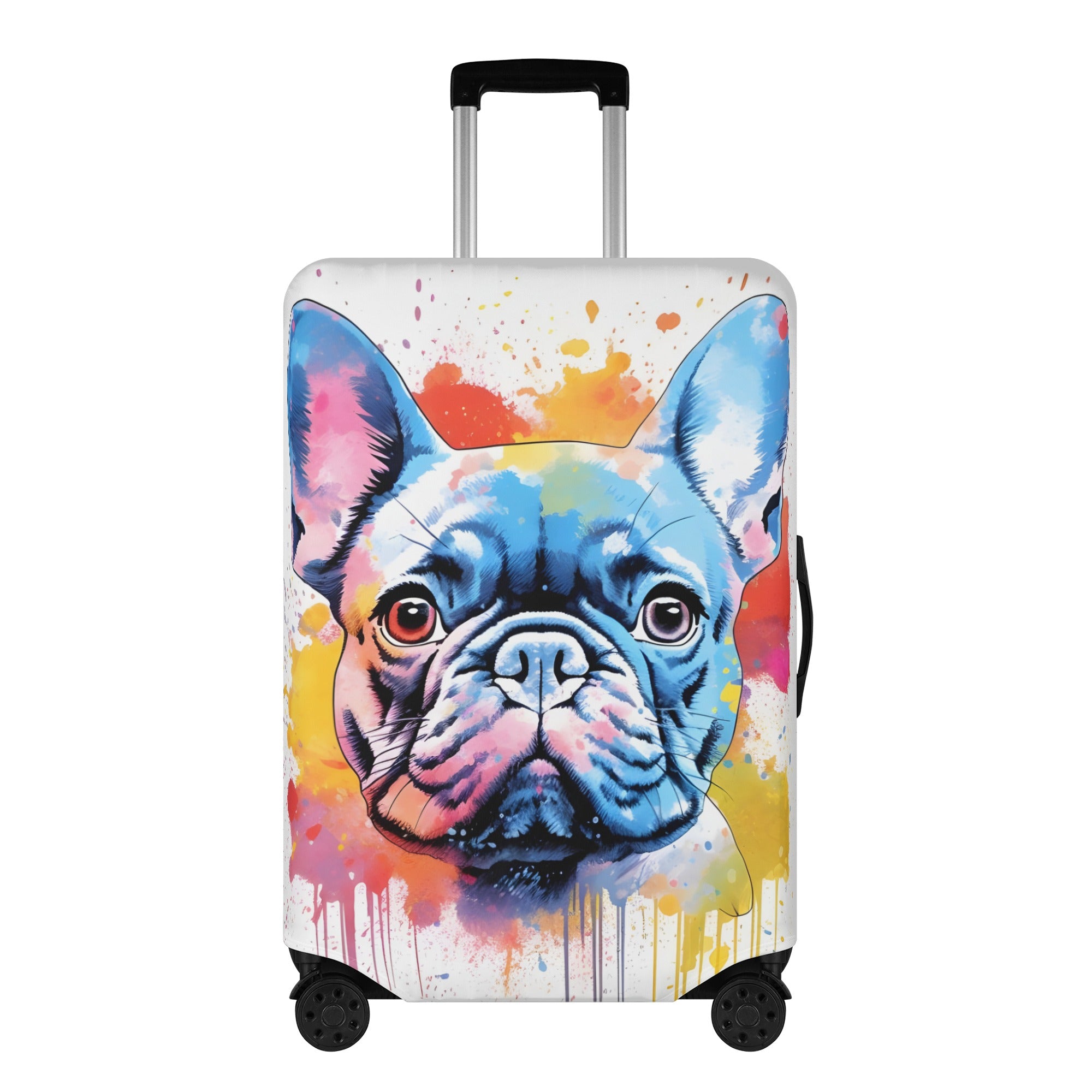 Hugo - Luggage Cover for French Bulldog Owners and Fans-fadou