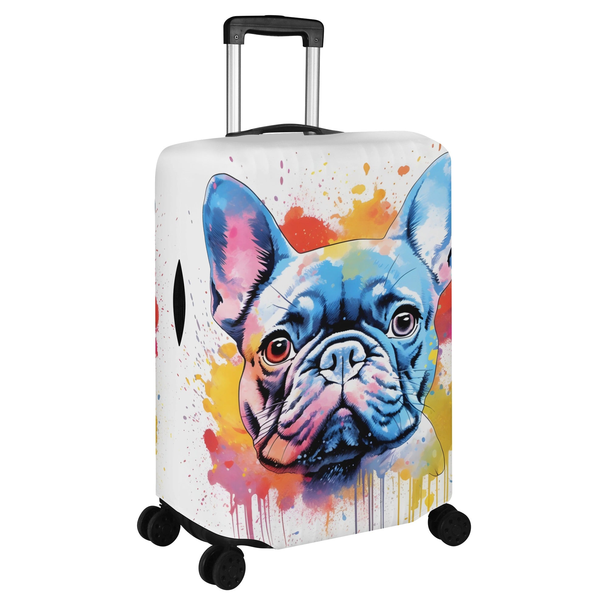 Hugo - Luggage Cover for French Bulldog Owners and Fans-fadou