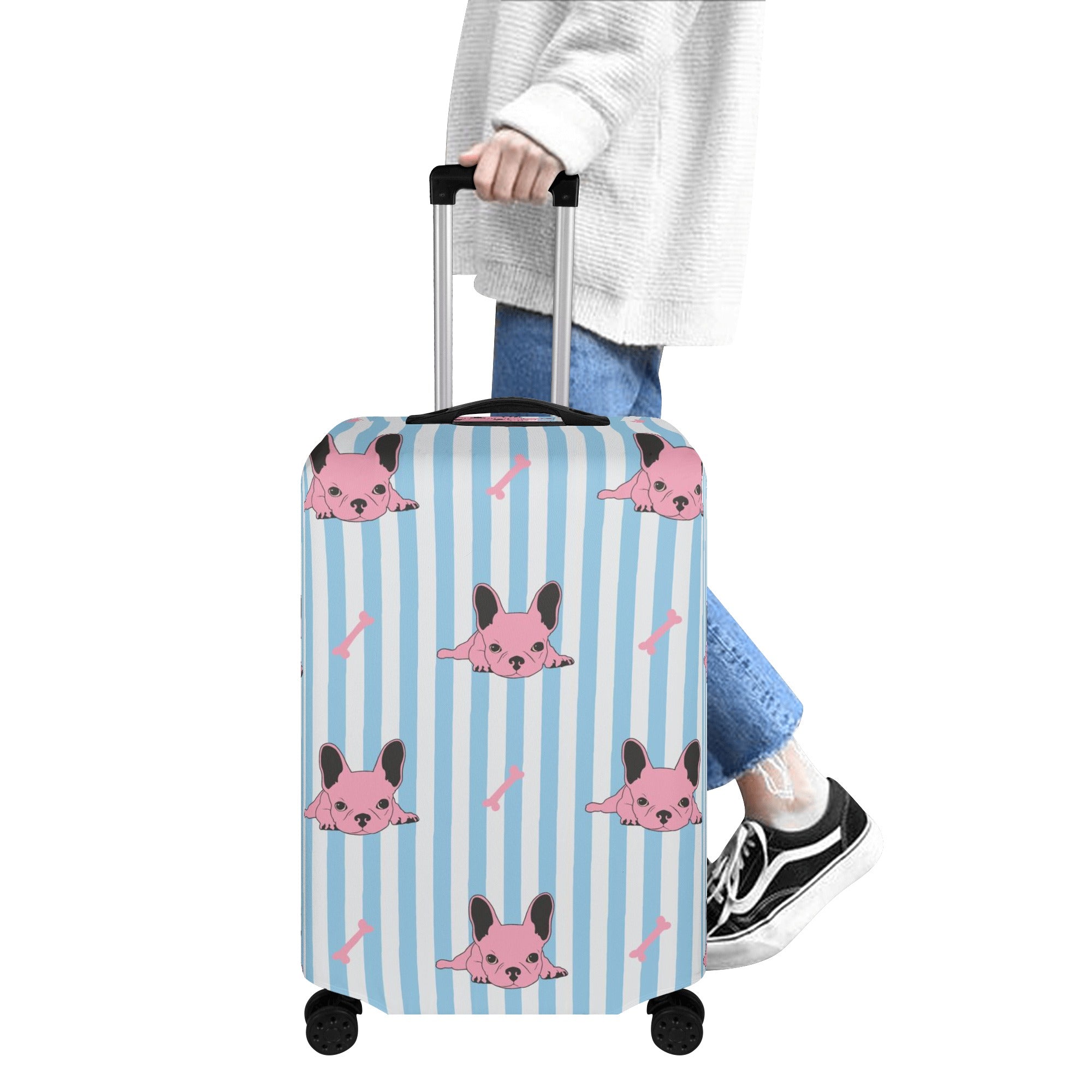 Ava - Luggage Cover for French Bulldog Owners and Fans for Frenchies-fadou