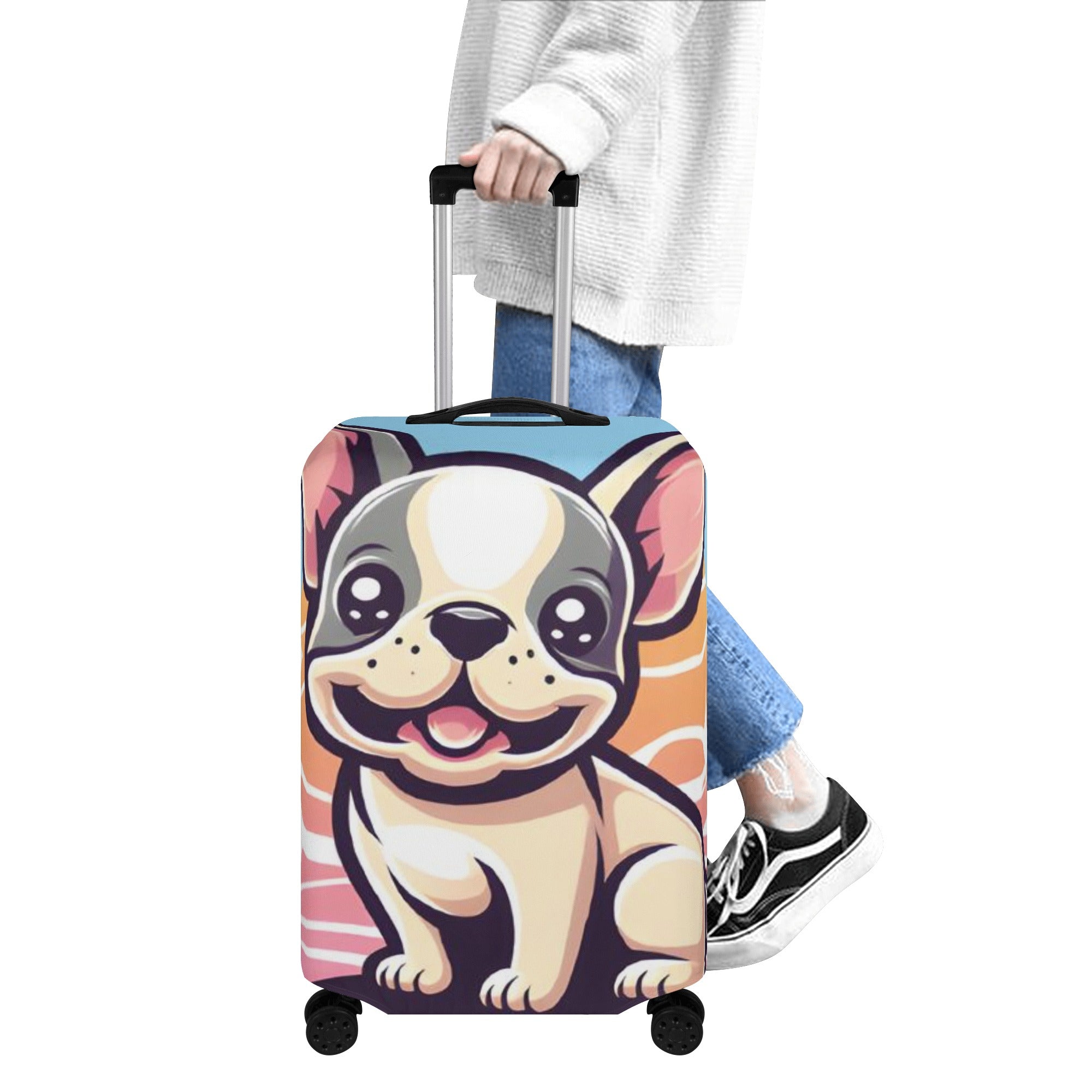 Obi - Luggage Cover for French Bulldog Owners and Fans for Frenchies-fadou
