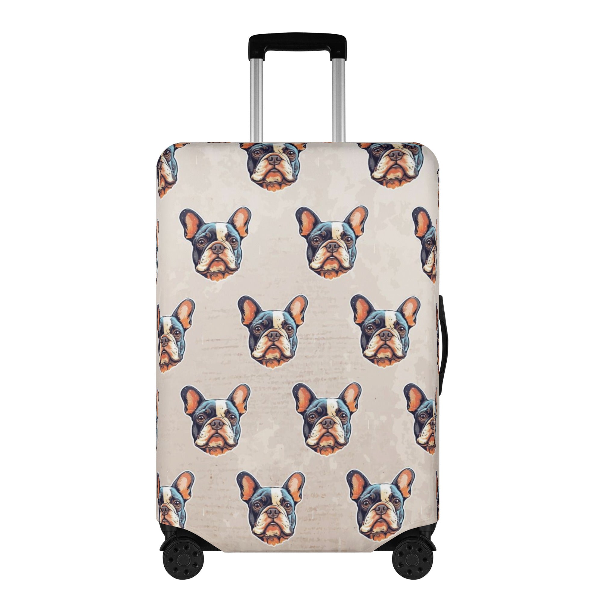 Louis - Luggage Cover for French Bulldog Owners and Fans-fadou