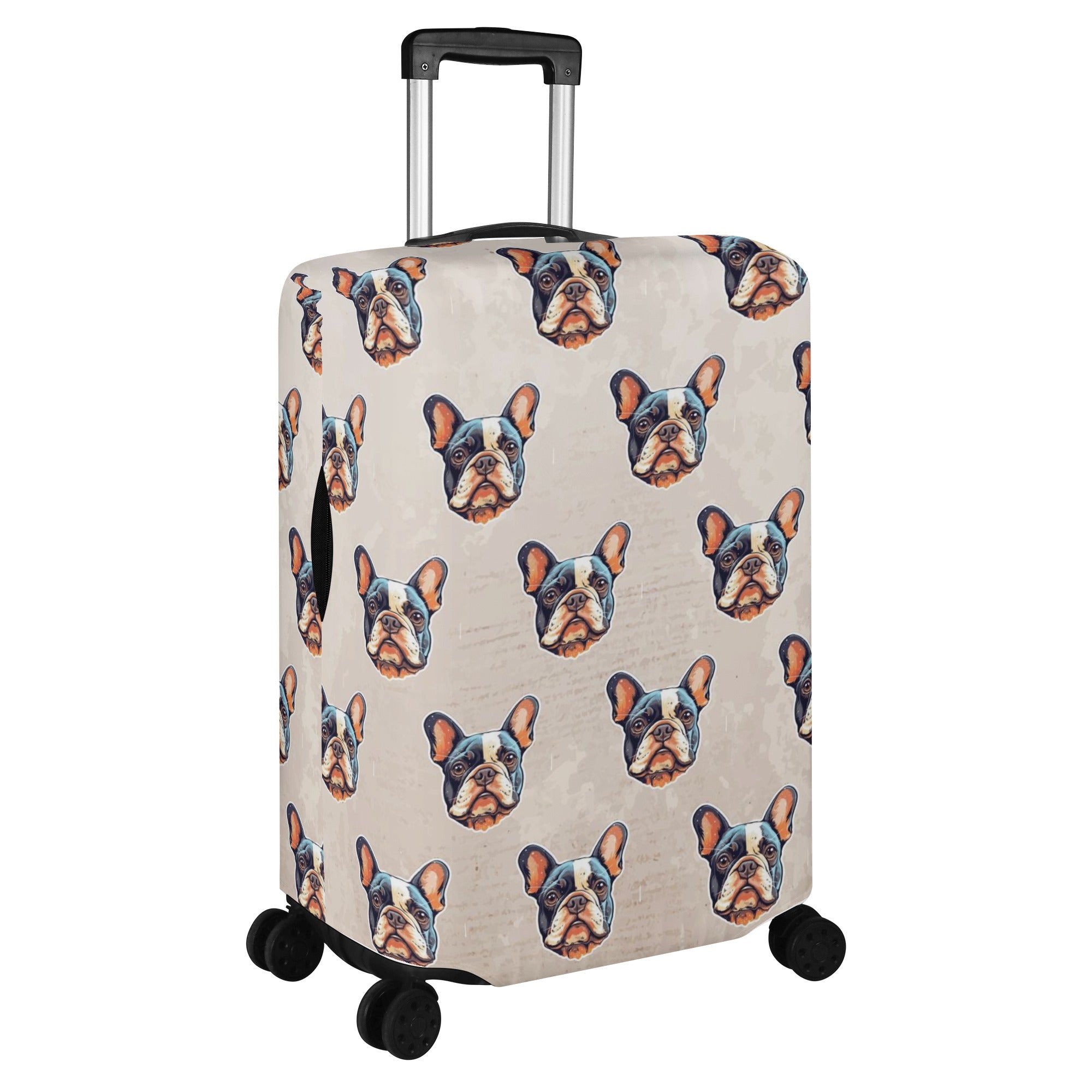 Louis - Luggage Cover for French Bulldog Owners and Fans-fadou