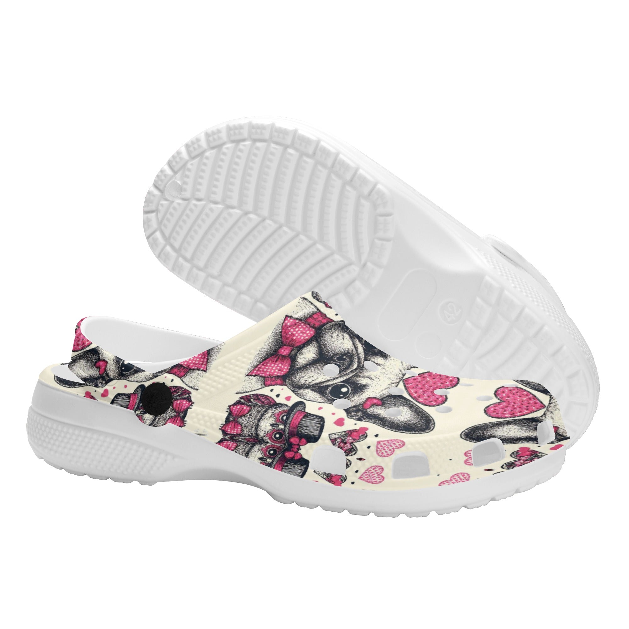 Kona - Unisex Clogs for French Bulldog Owners and Fans for Frenchies-fadou