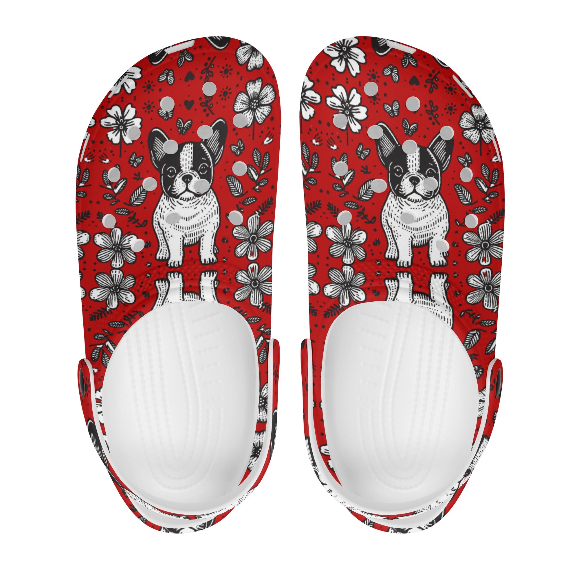 Piper - Unisex Clogs for French Bulldog Owners and Fans-fadou